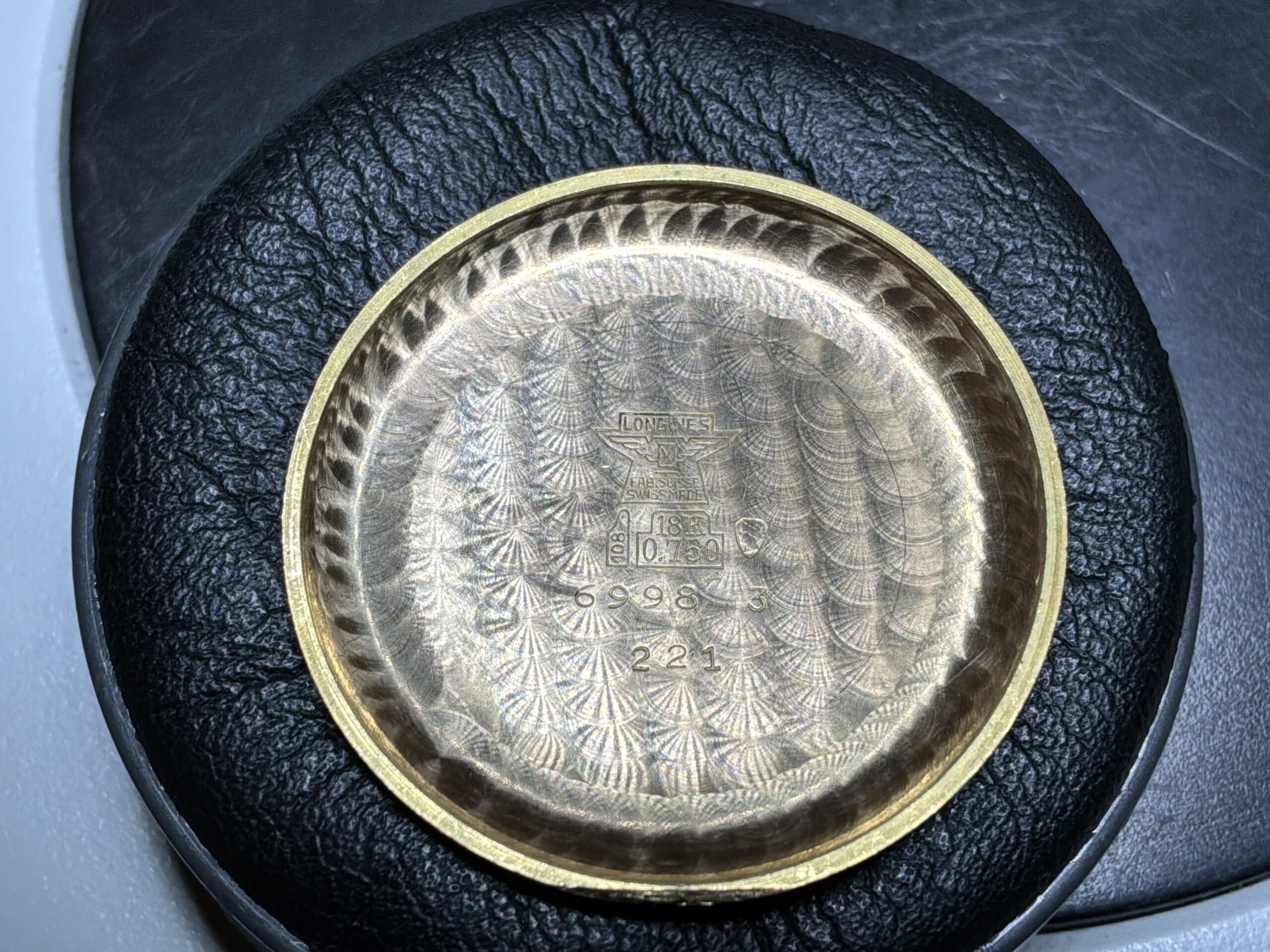 Longines classic automatic oro 18kt 34 mm cal 290-8