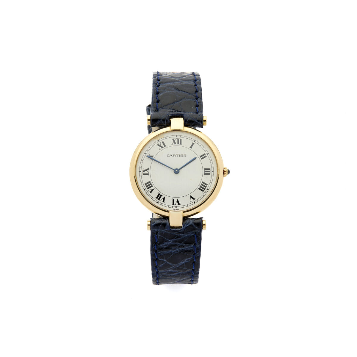 Cartier vendome paris 18 kt 30mm ref 8100-1