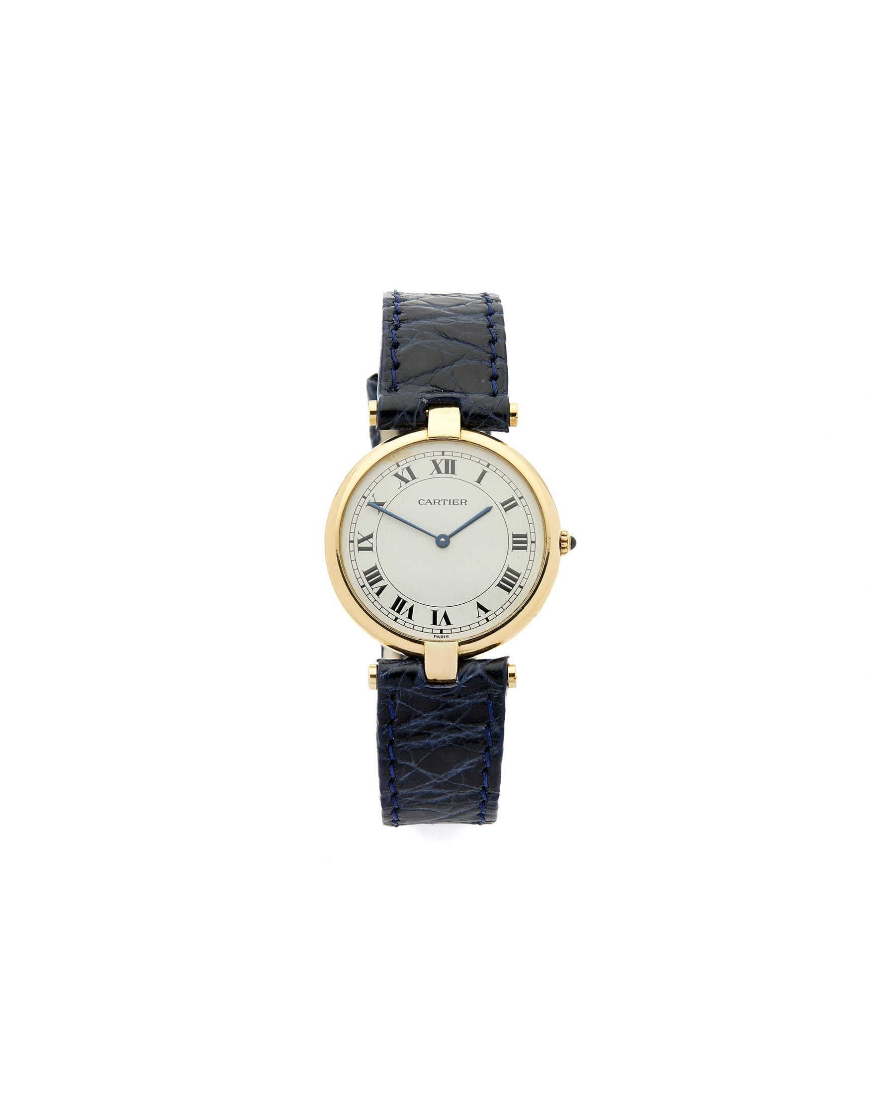 Cartier vendome paris 18 kt 30mm ref 8100-1