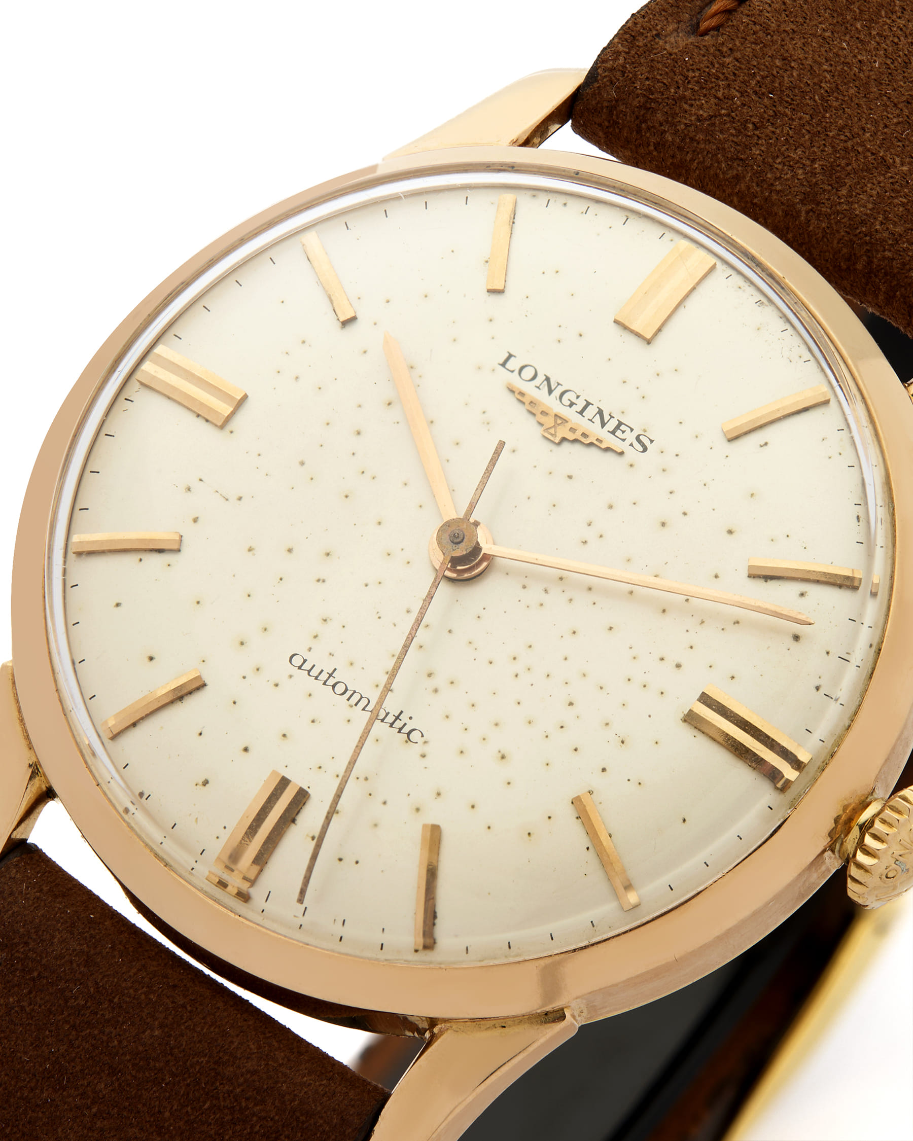 Longines classic automatic oro 18kt 34 mm cal 290-2