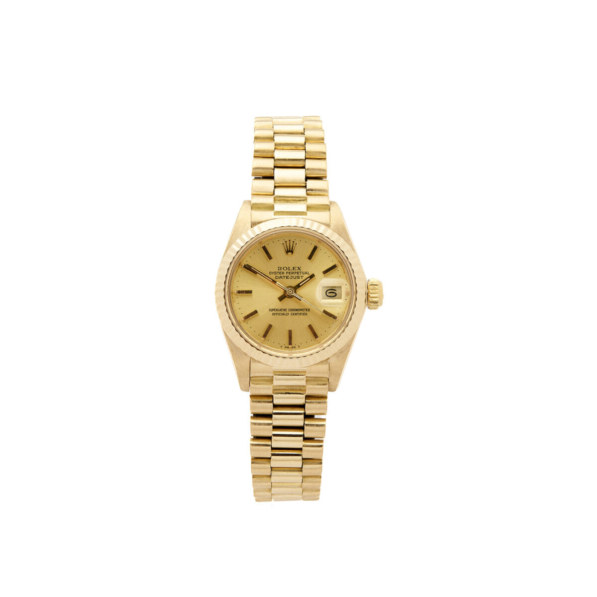 Rolex lady datejust 26mm 18kt ref 6917-1