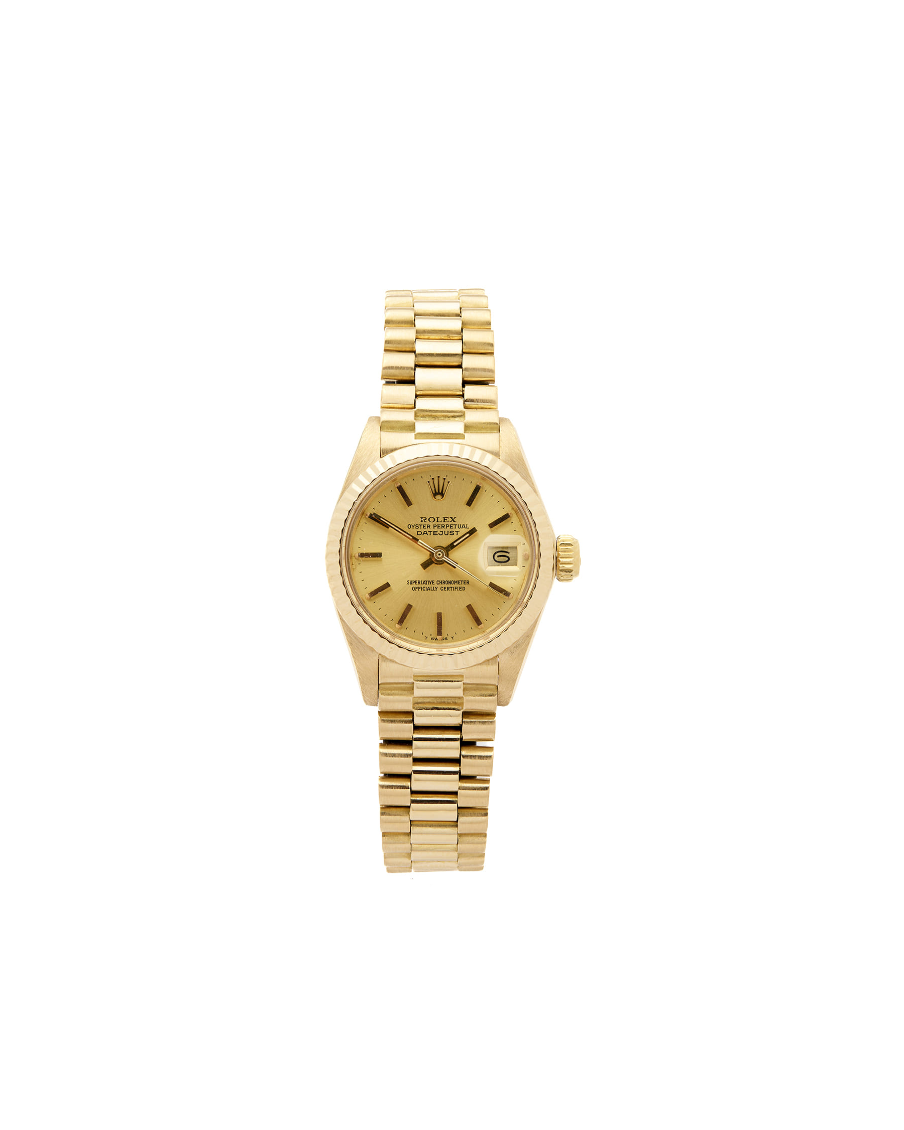 Rolex lady datejust 26mm 18kt ref 6917-1