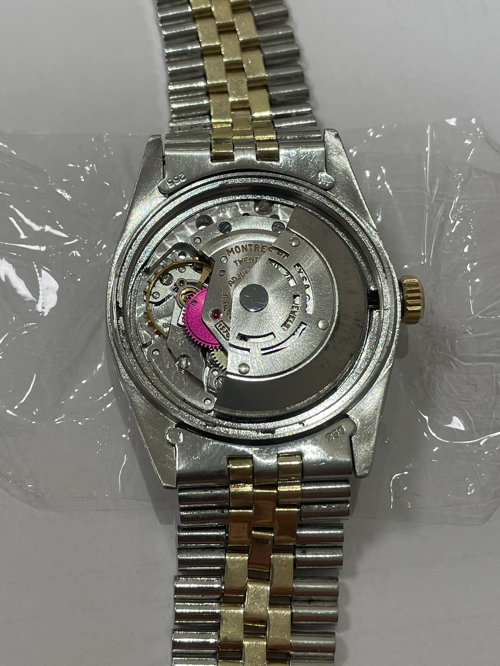 Rolex datejust steel-gold 36 mm ref 1601-7