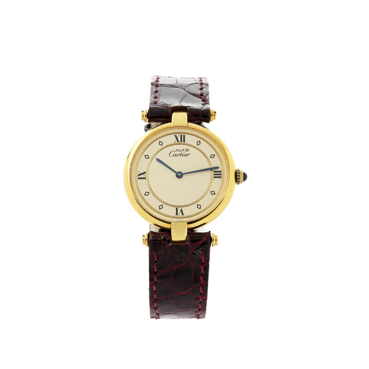 Cartier vendome vermeil must de cartier 30 mm ref 590003-1