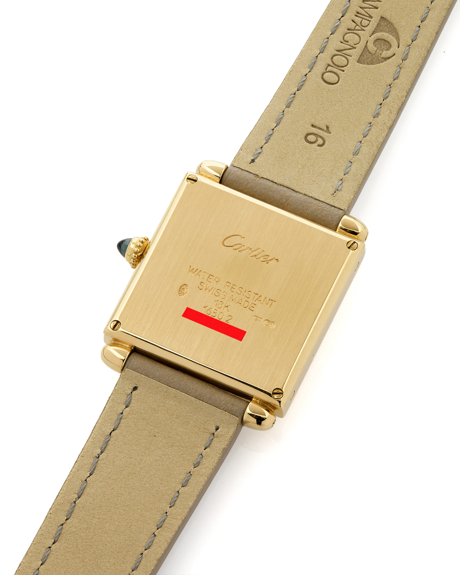 Cartier tank obus oro 18kt ref 1630-5