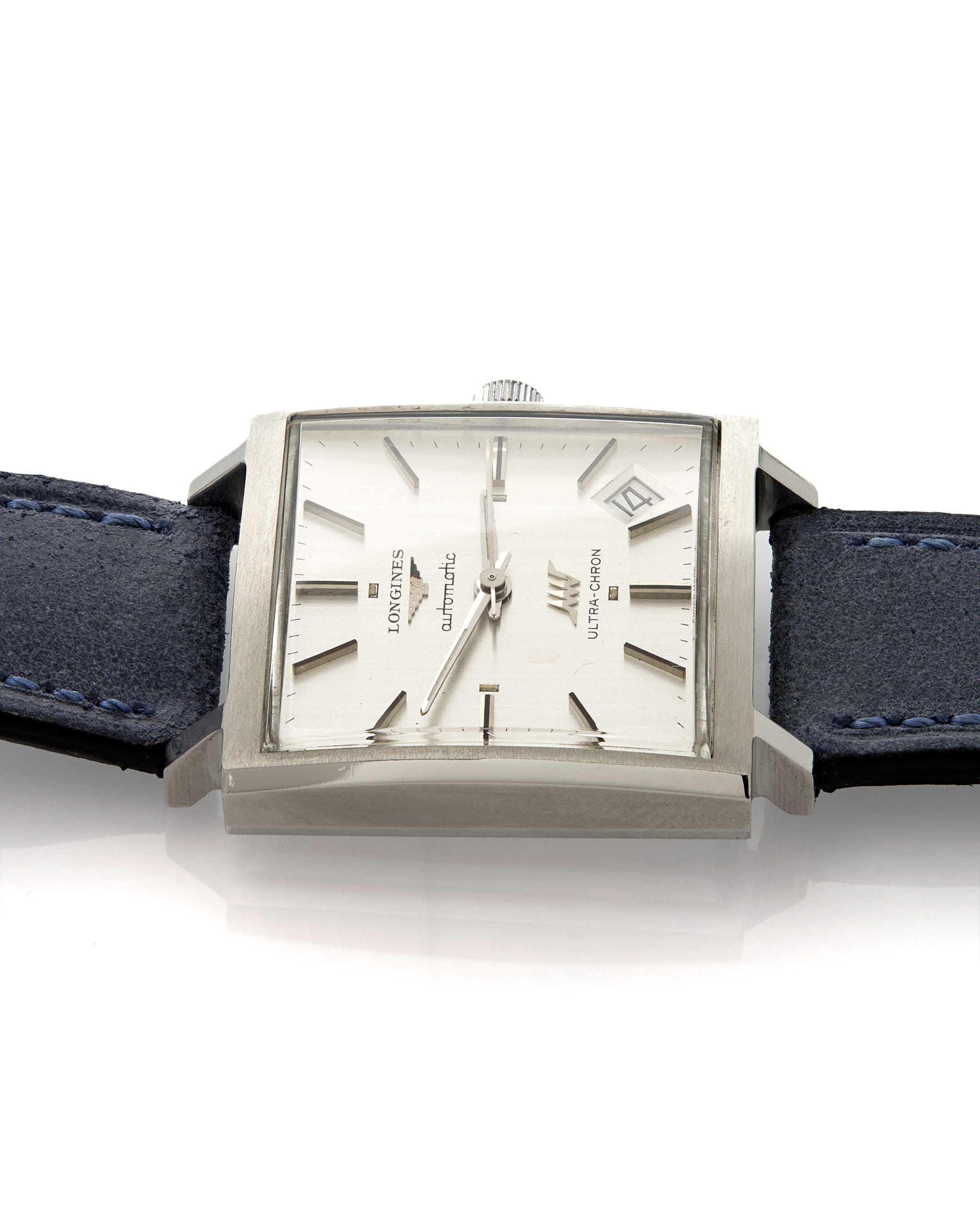 Longines ultra chron square vintage automatic 30 mm ref. 7829-6-3
