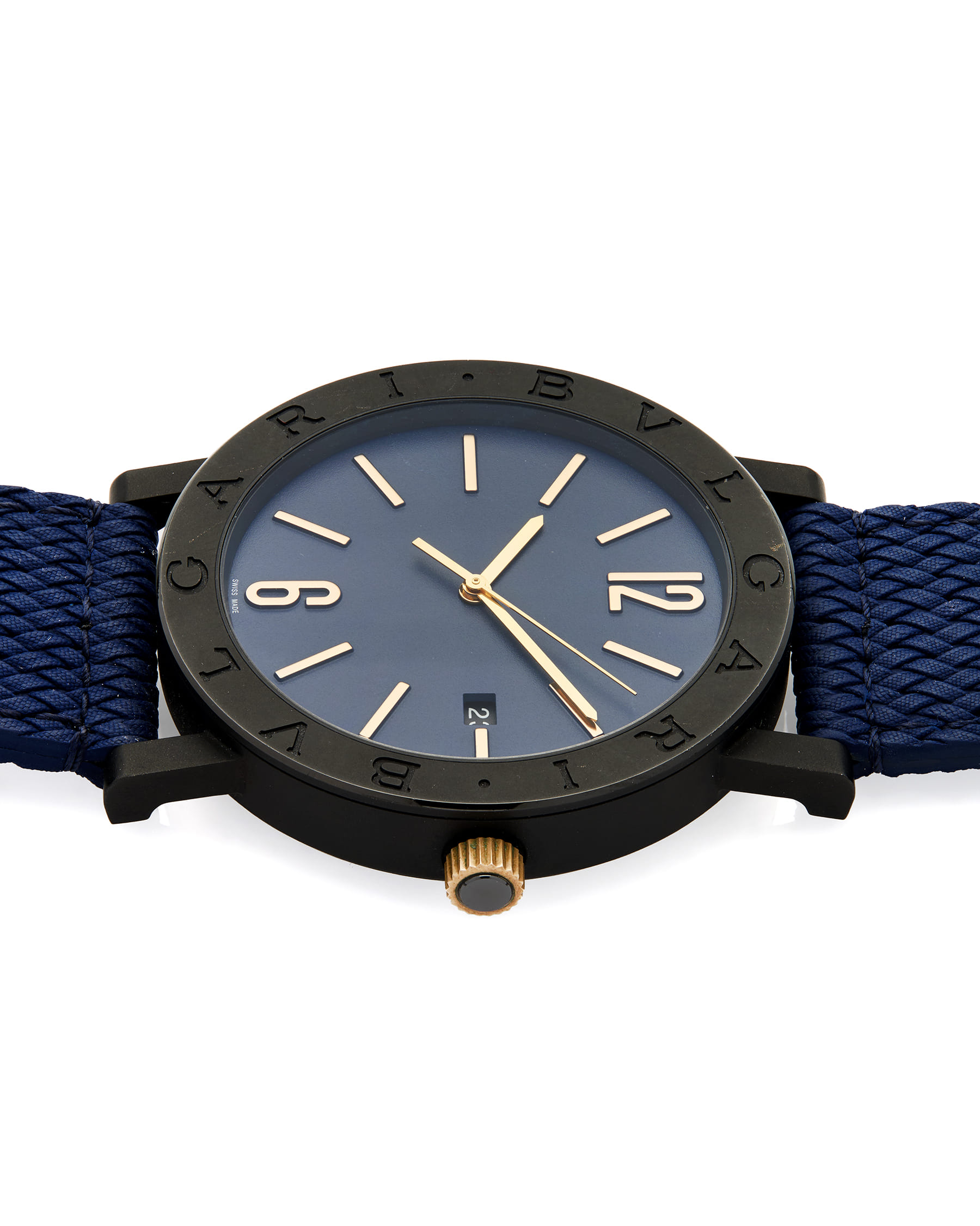 Bulgari bulgari solo tempo automatico ref bb 41 s-4
