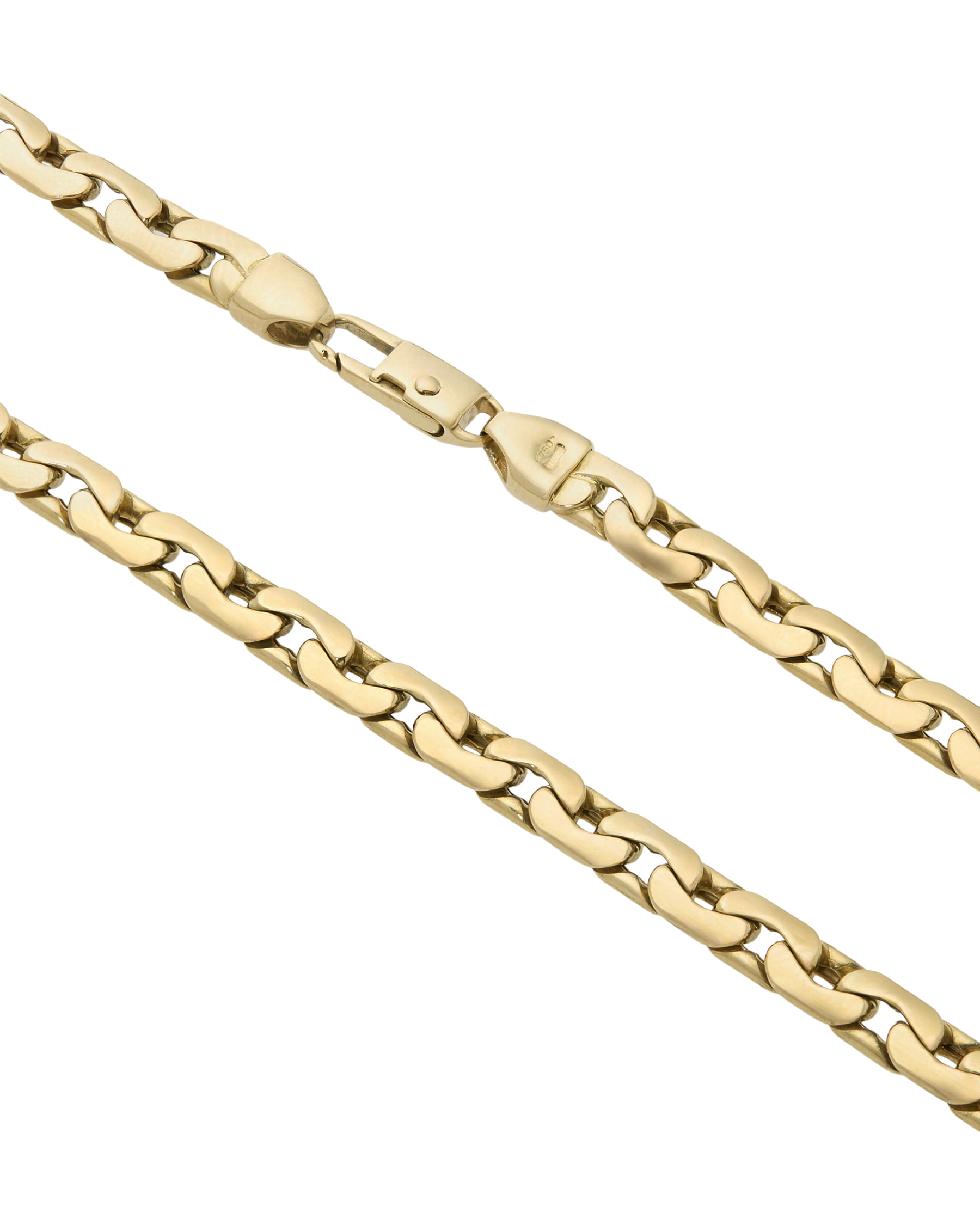 Collana maglia cobra in oro giallo 18 kt-2
