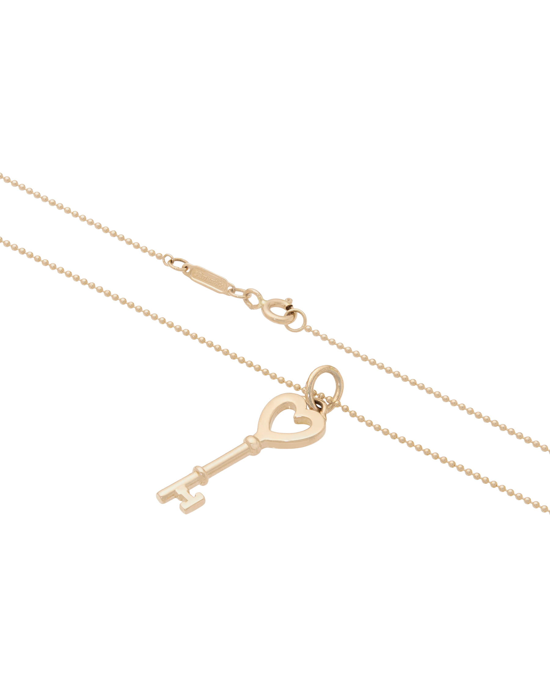 Collana tiffany & co. keys in oro rosa 18kt-2