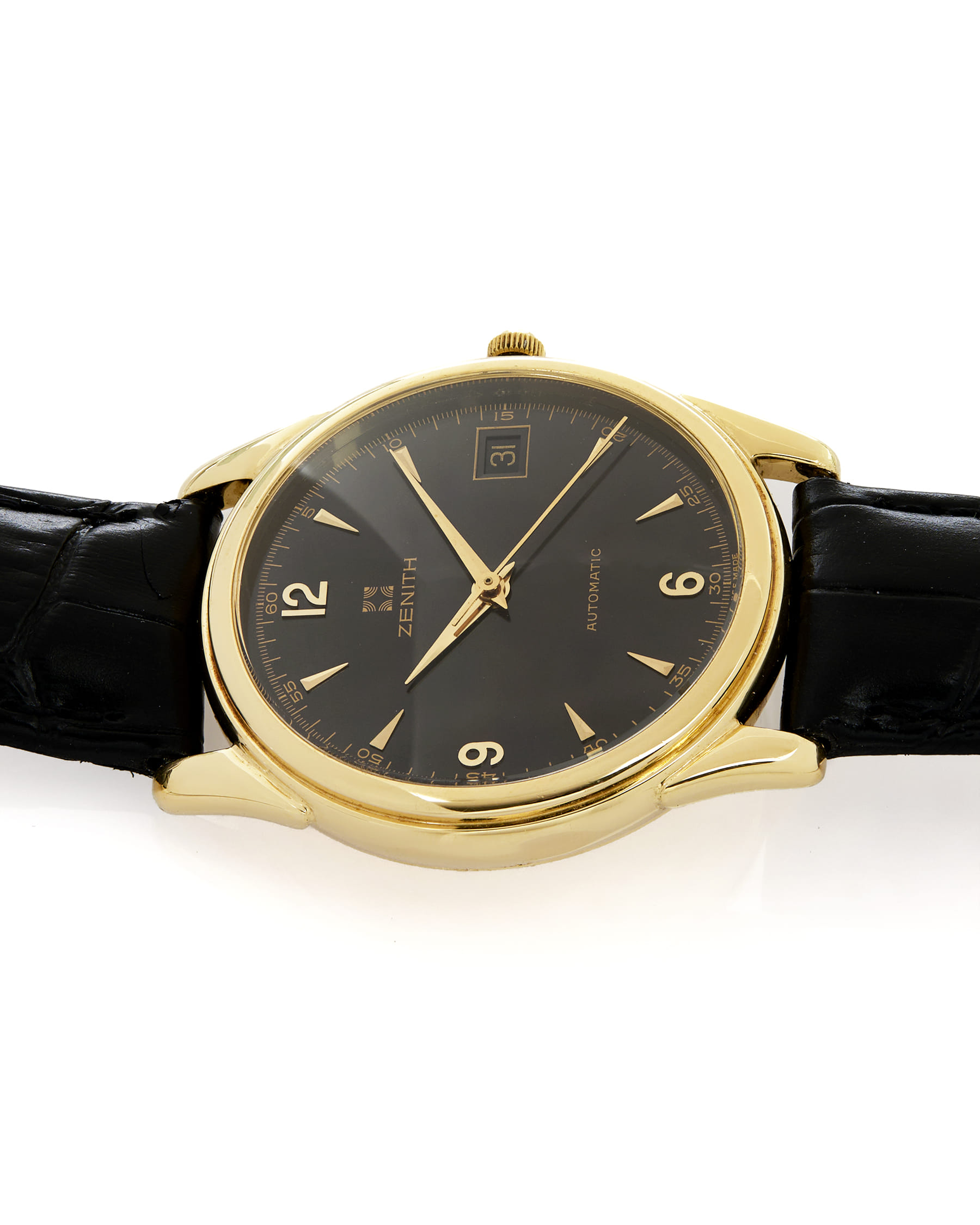 Zenith stellina date automatic oro 18 kt 35 mm-3