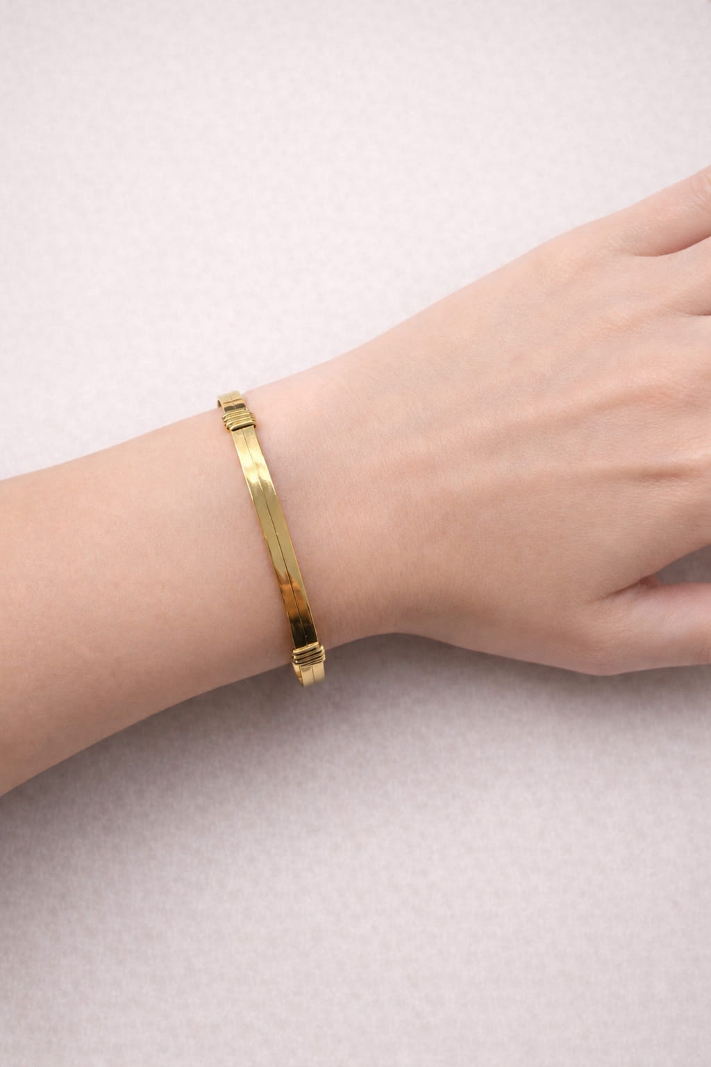 Bracciale rigido oro giallo-3