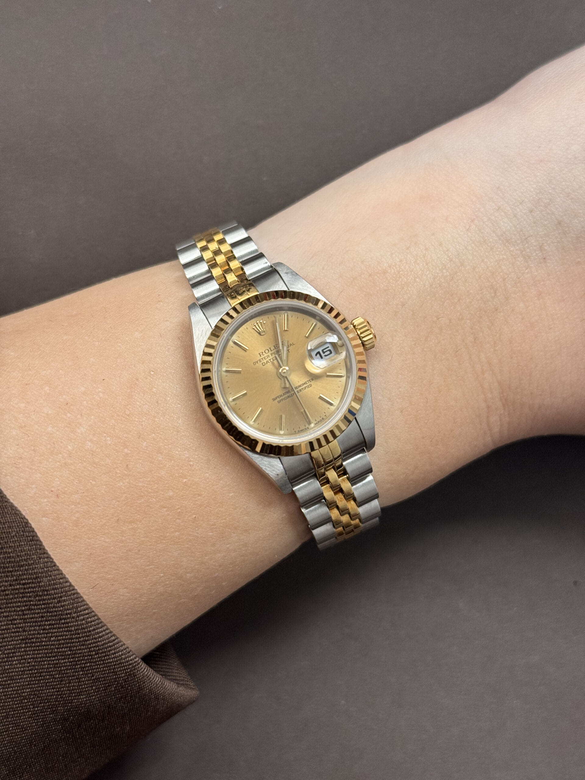 Rolex lady-datejust steel&gold 26 mm ref 79173-9