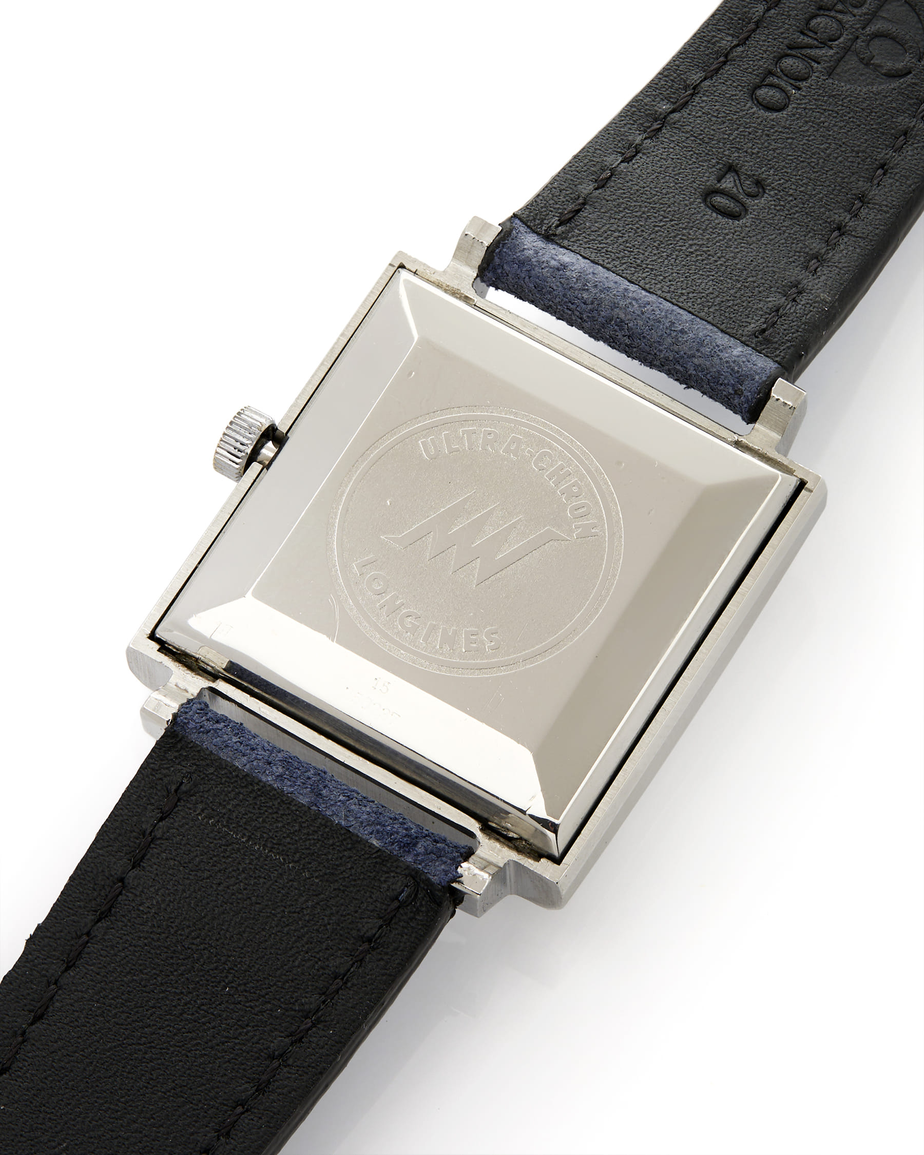 Longines ultra chron square vintage automatic 30 mm ref. 7829-6-5