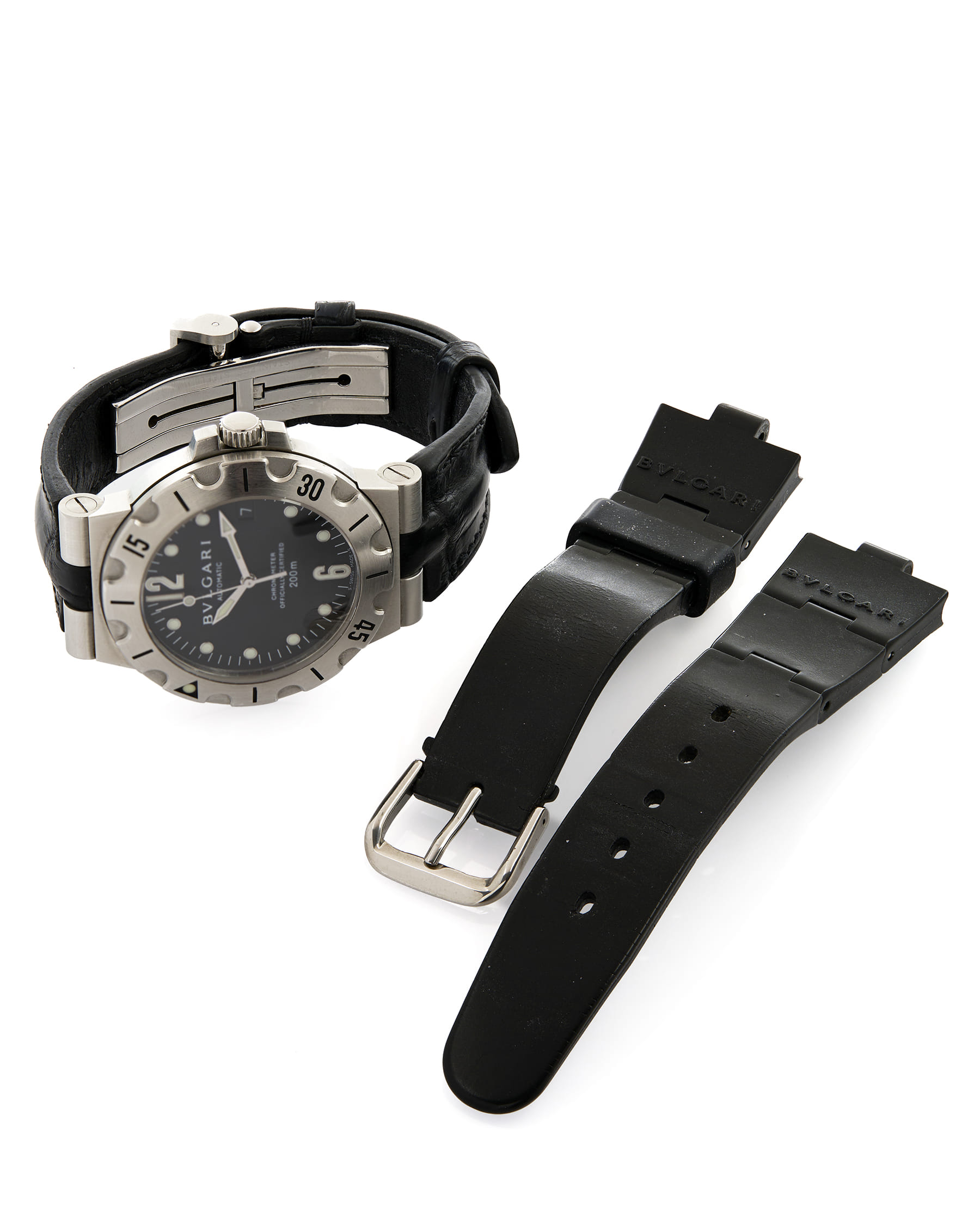 Bulgari diagono scuba automatic ref sd38s-6