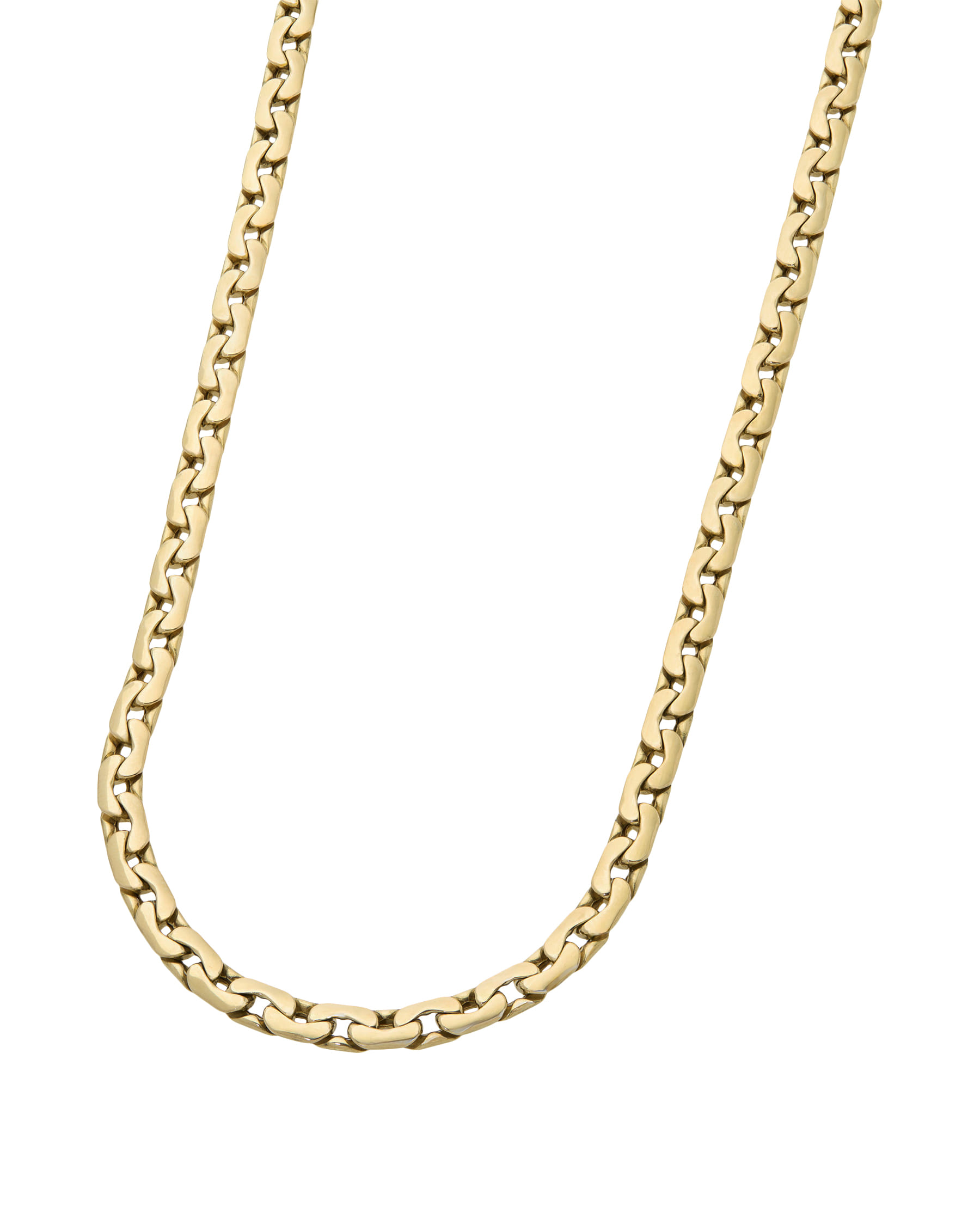 Collana maglia cobra in oro giallo 18 kt-1