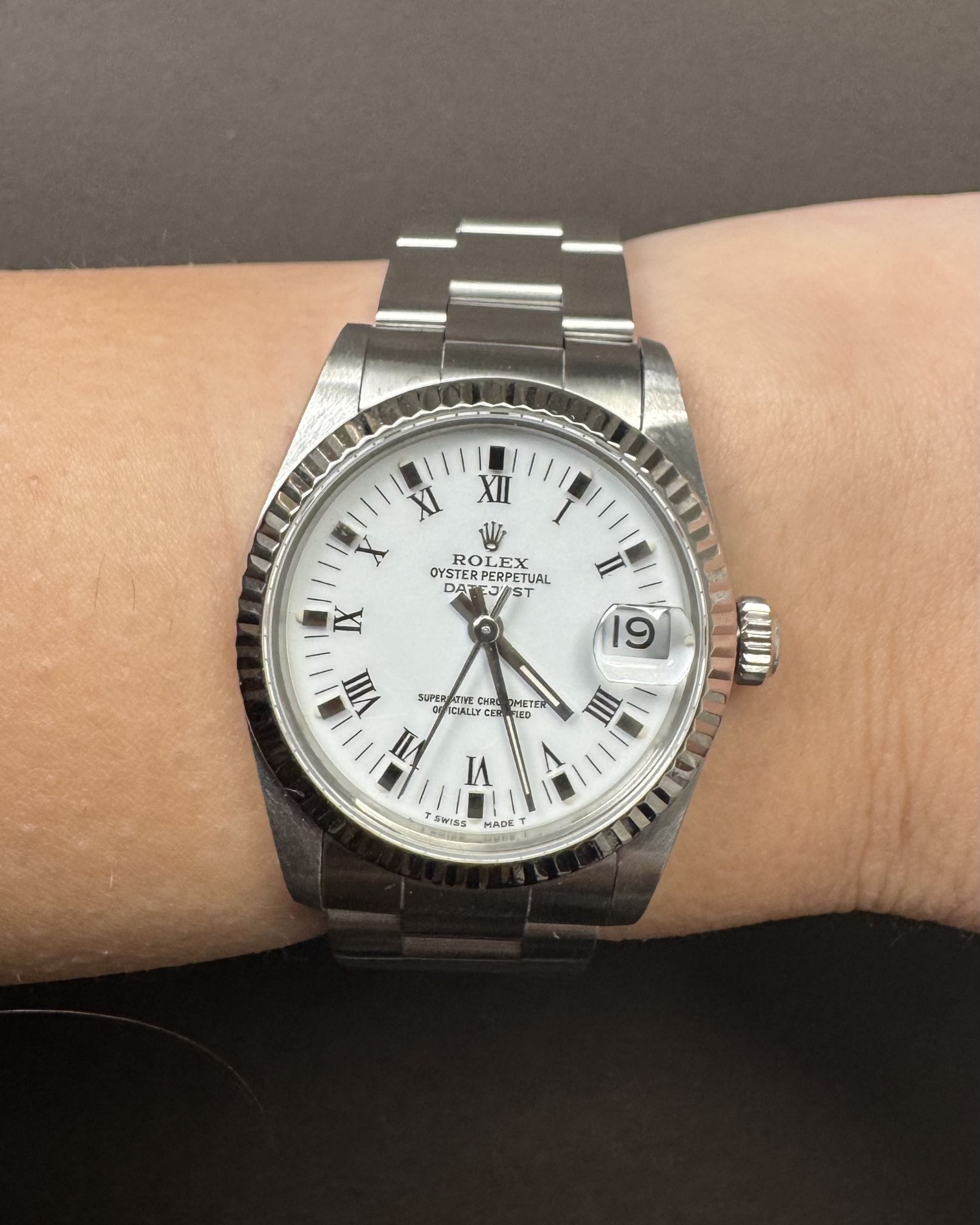 Rolex datejust medio 31mm ref 68274-9
