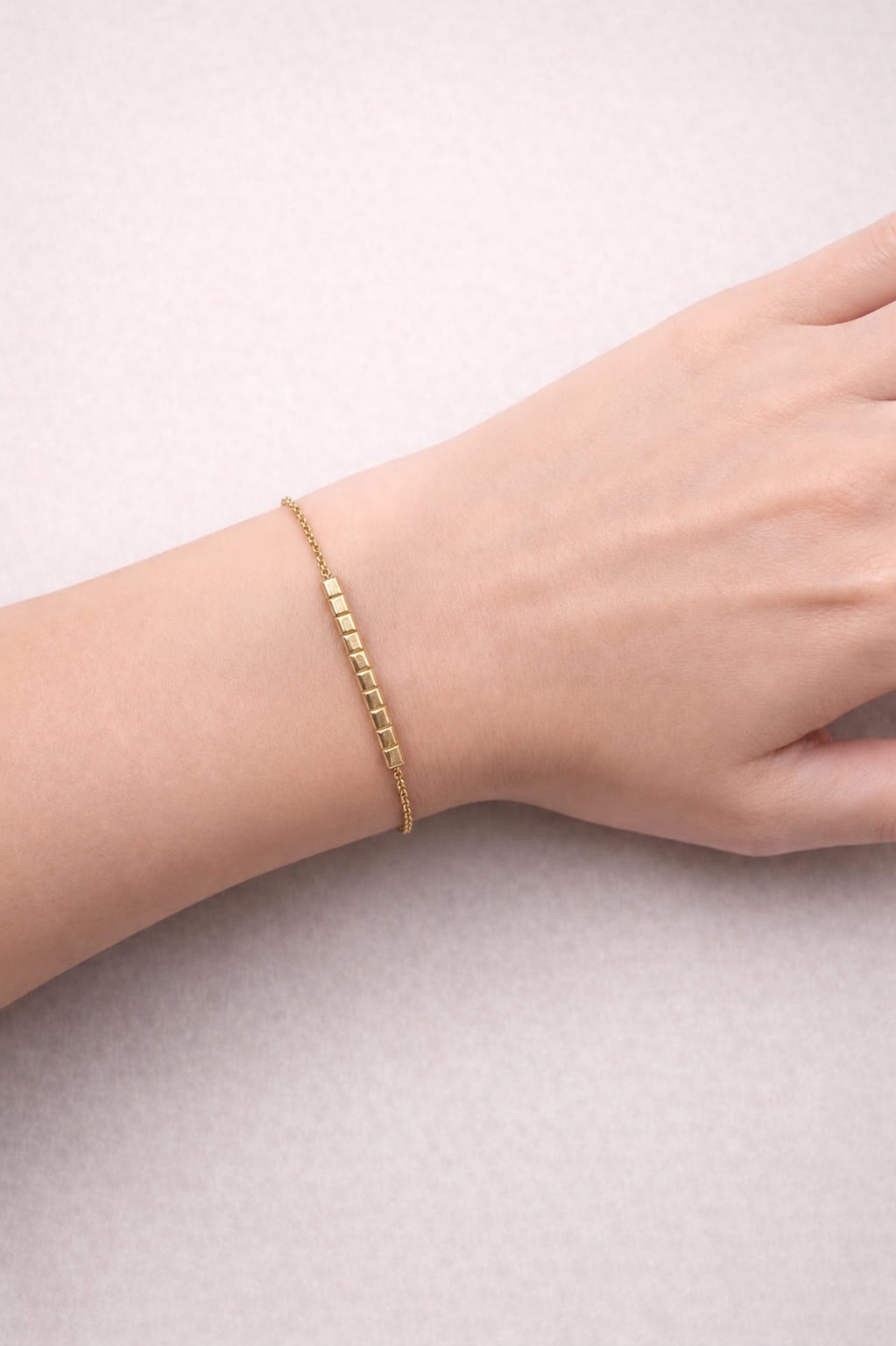 Bracciale ice cube chopard in oro giallo-4