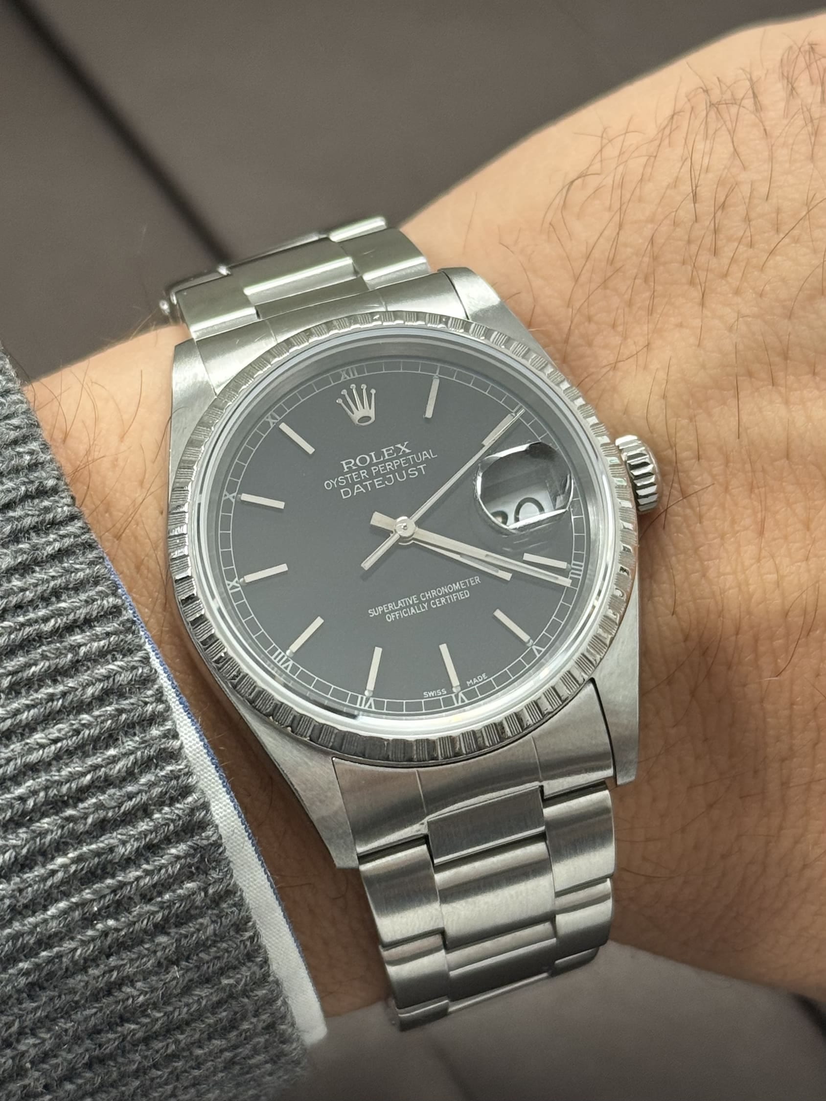 Rolex datejust 36mm fullset ref 16220-9