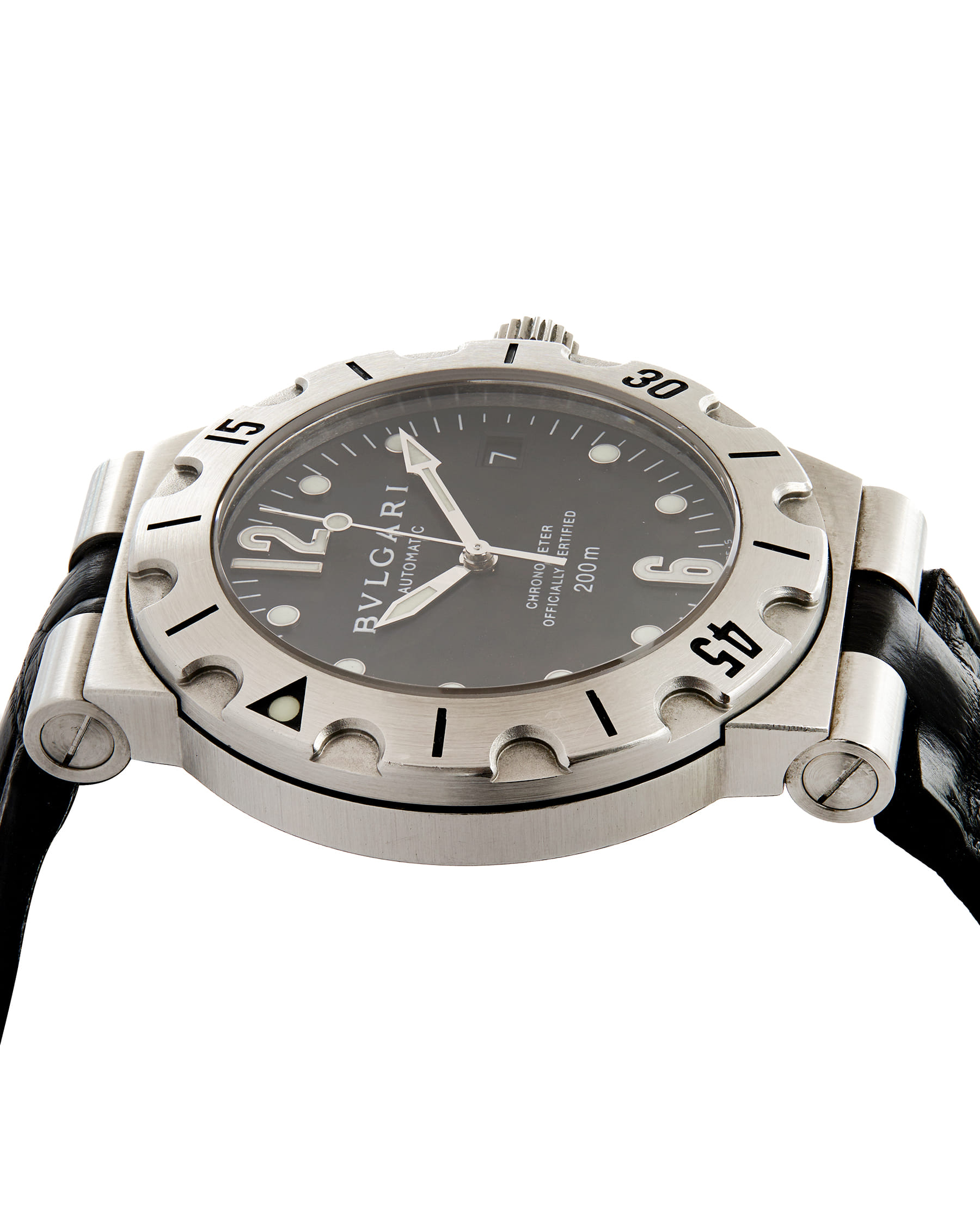 Bulgari diagono scuba automatic ref sd38s-3