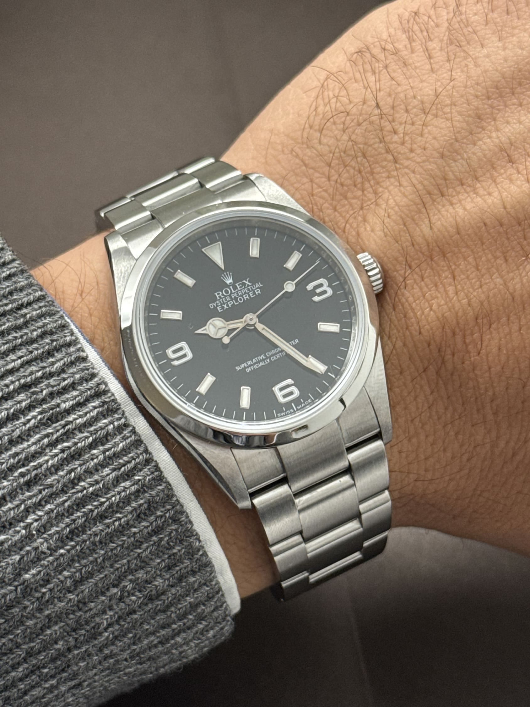 Rolex explorer 36 mm ref 114270-9
