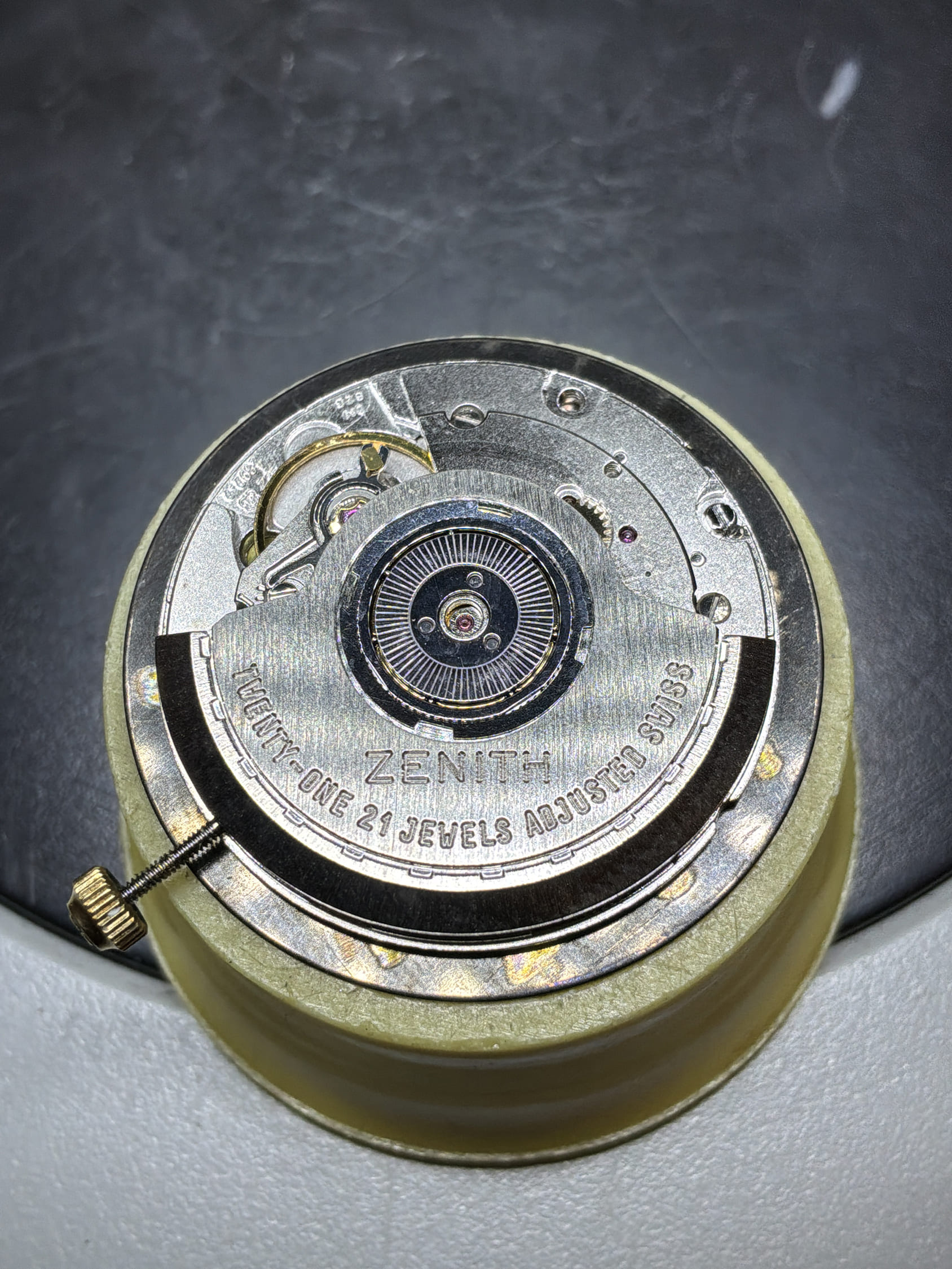 Zenith stellina date automatic oro 18 kt 35 mm-8
