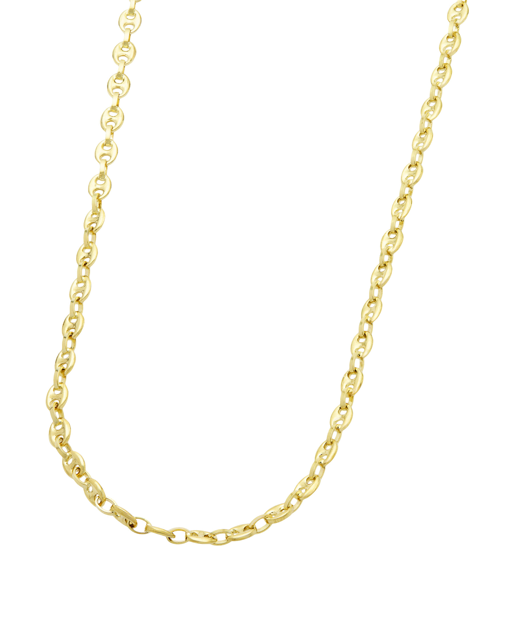 Collana maglia marinara in oro giallo 18 kt-1
