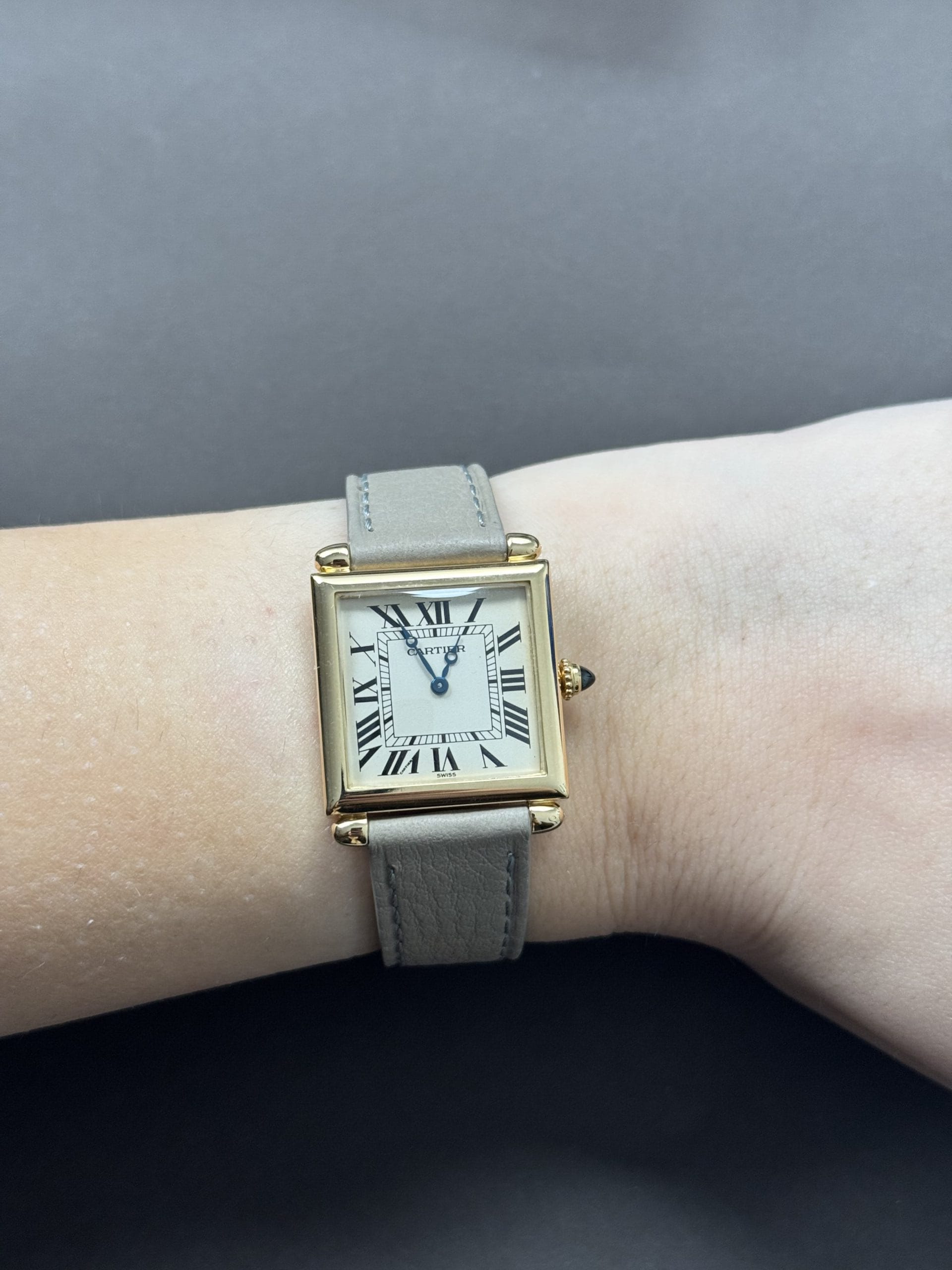 Cartier tank obus oro 18kt ref 1630-9