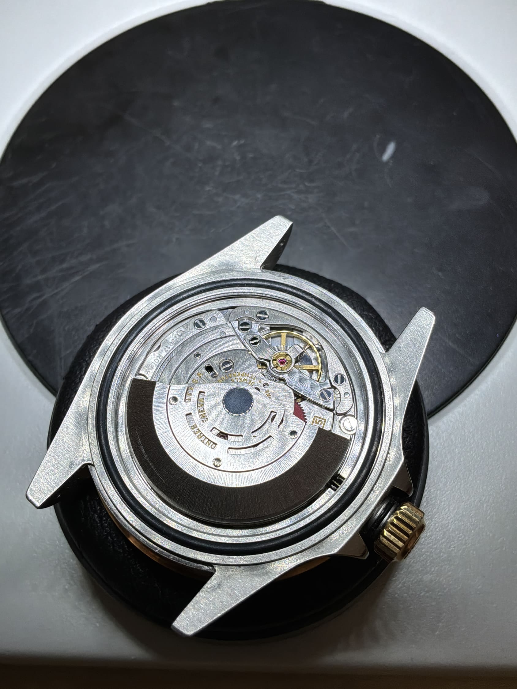 Rolex submariner date acciaio e oro 40 mm re 16613-8