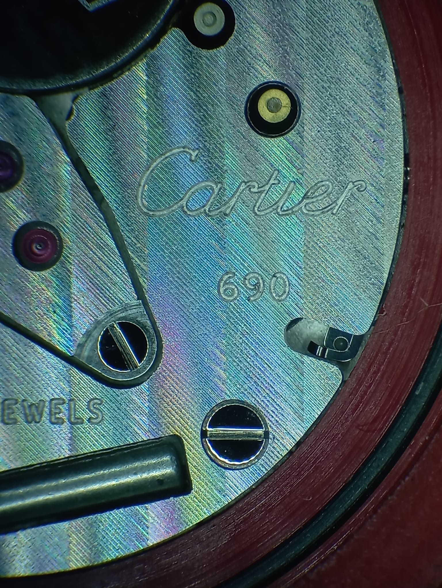 Cartier vendome vermeil must de cartier 30 mm ref 590003-7