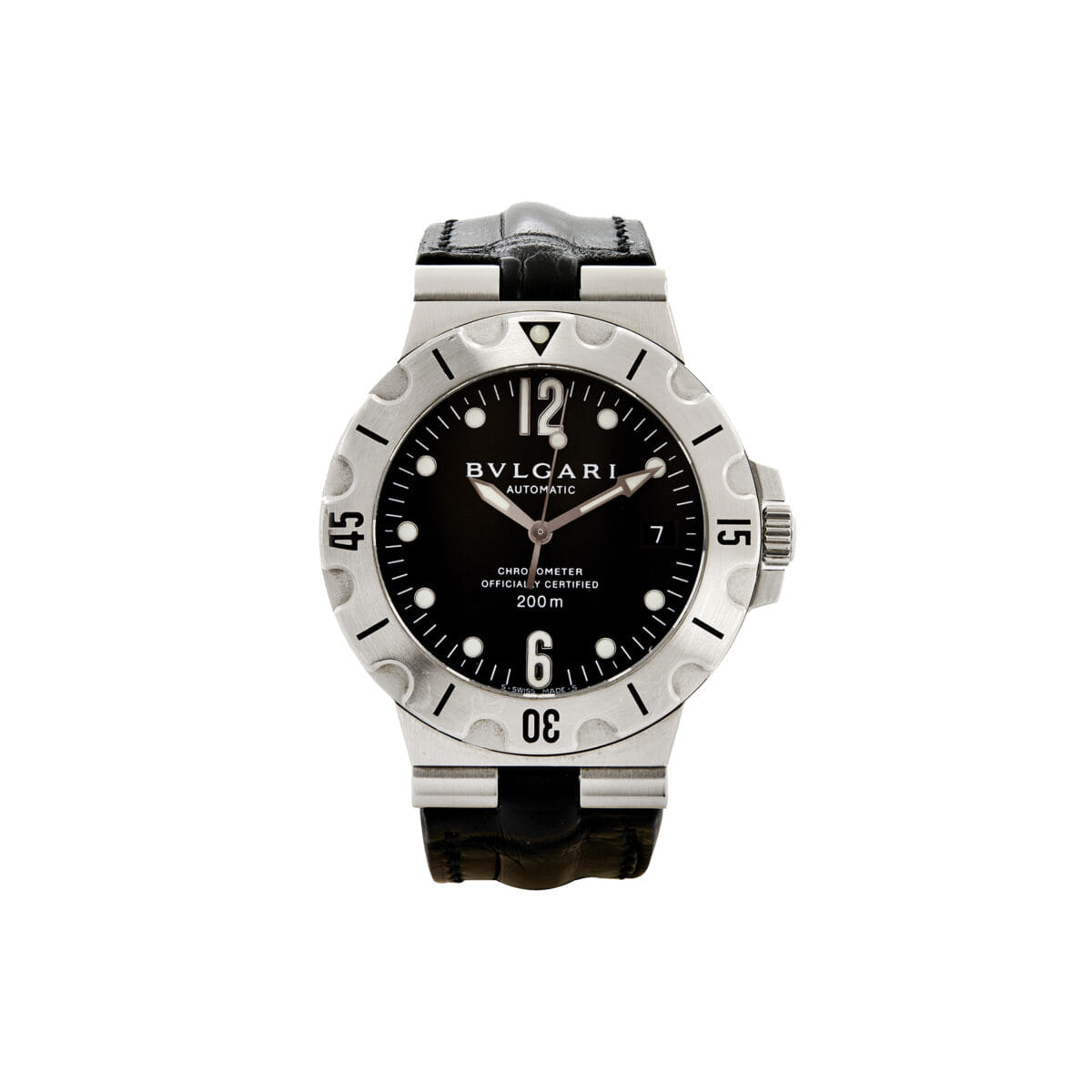 Bulgari diagono scuba automatic ref sd38s-1