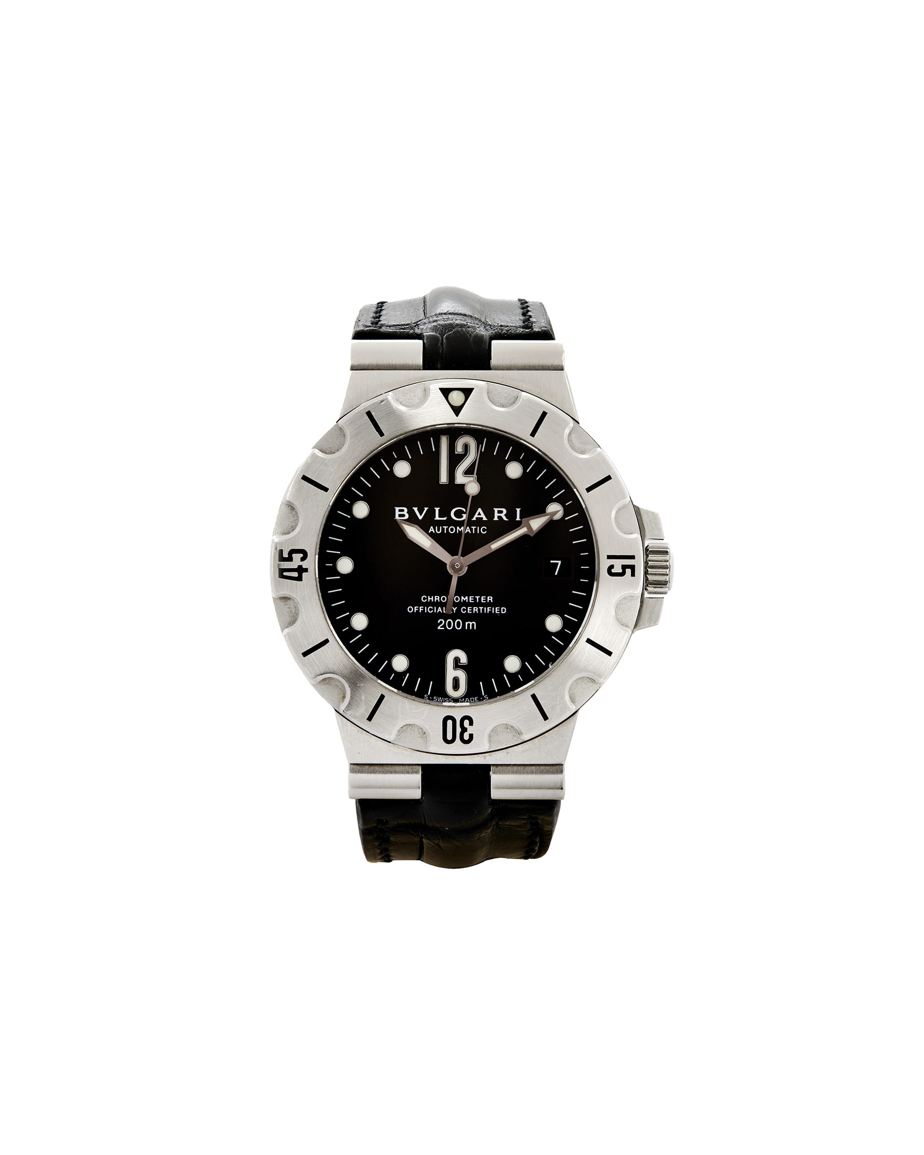 Bulgari diagono scuba automatic ref sd38s-1