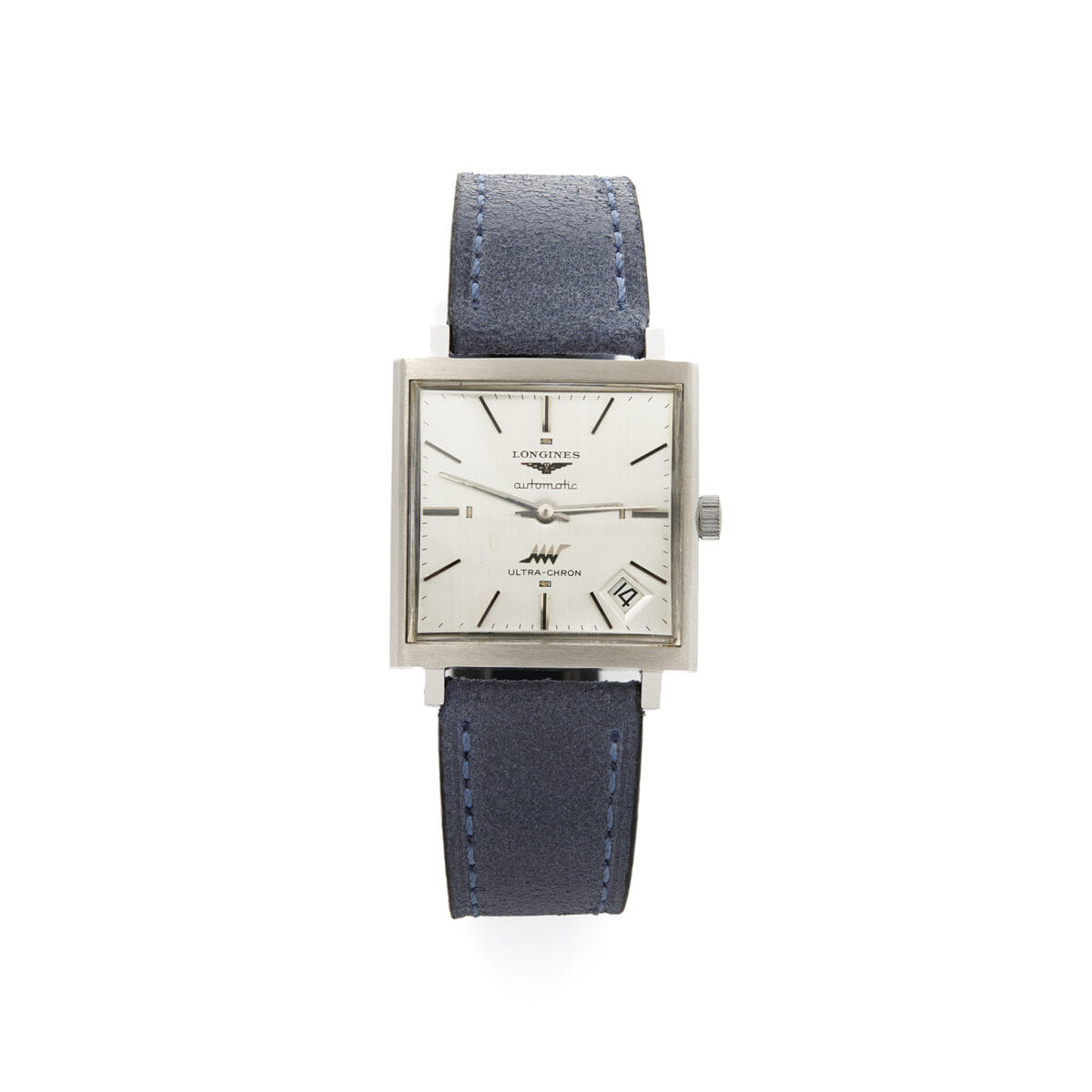 Longines ultra chron square vintage automatic 30 mm ref. 7829-6-1