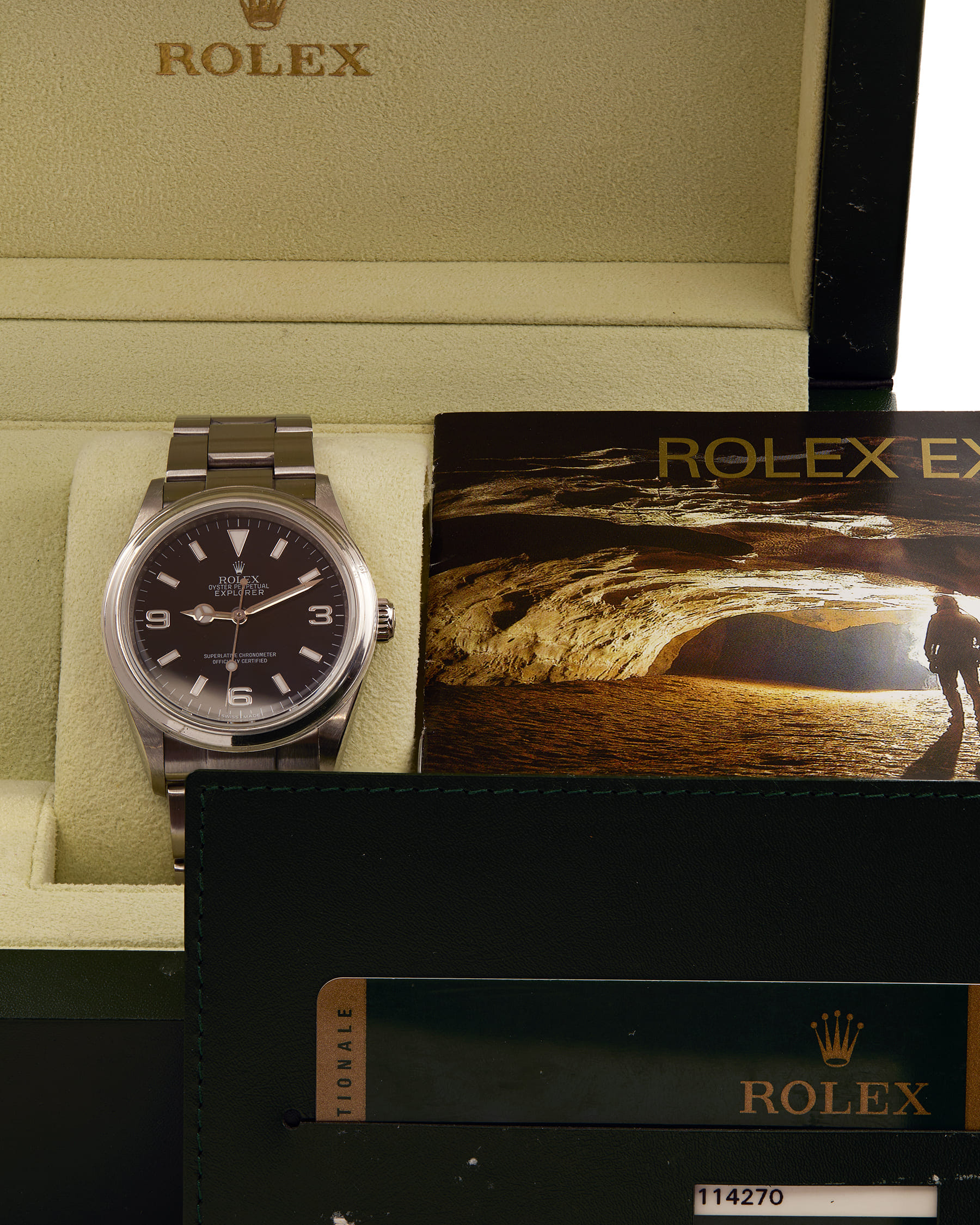 Rolex explorer 36 mm ref 114270-6