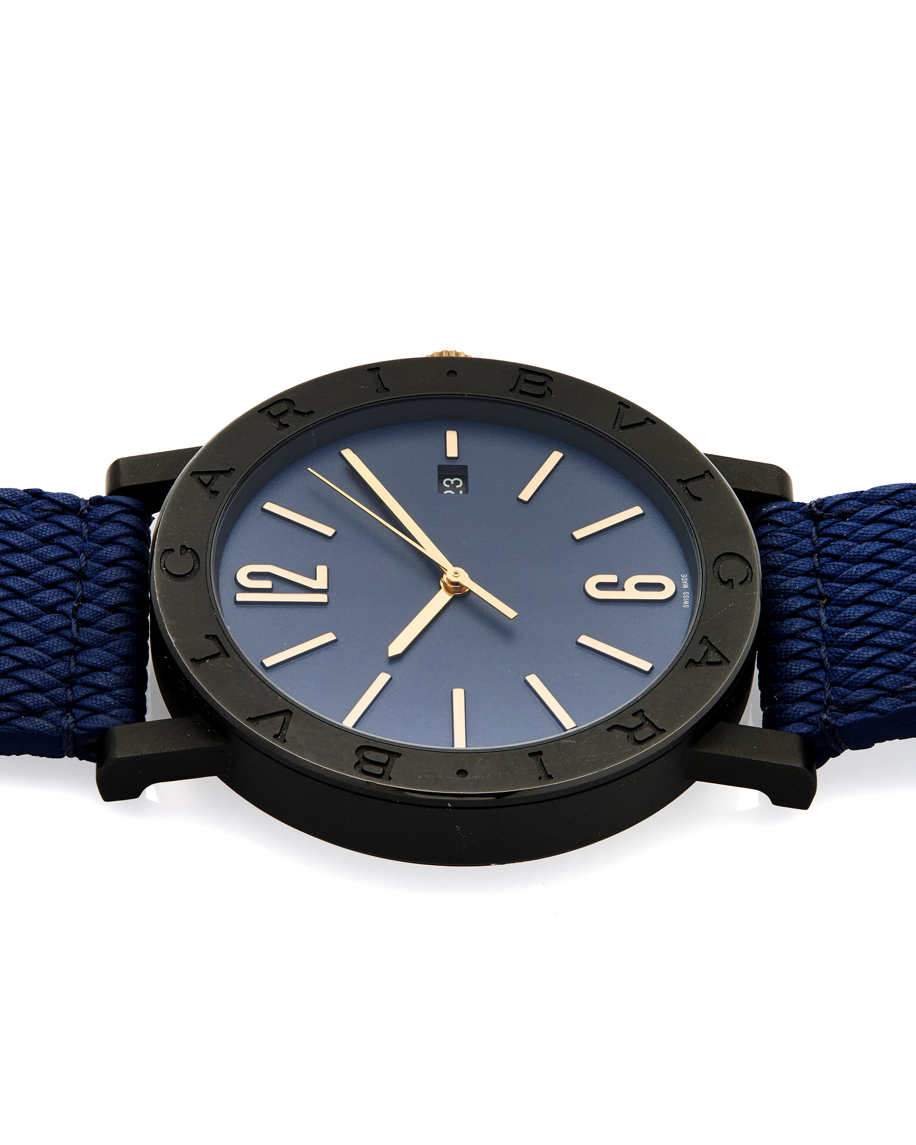 Bulgari bulgari solo tempo automatico ref bb 41 s-3