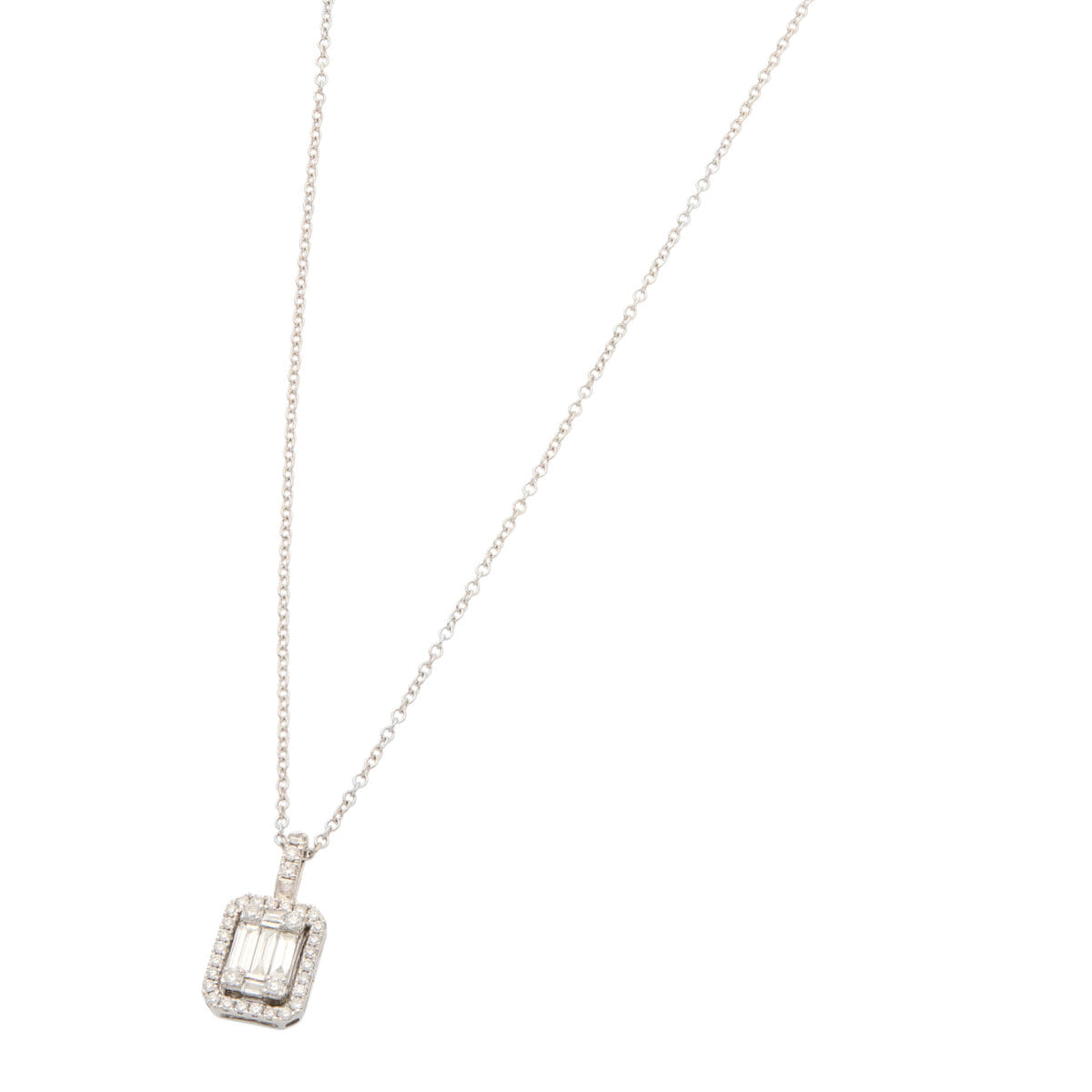 Collana magia salvini in oro bianco e diamanti-1