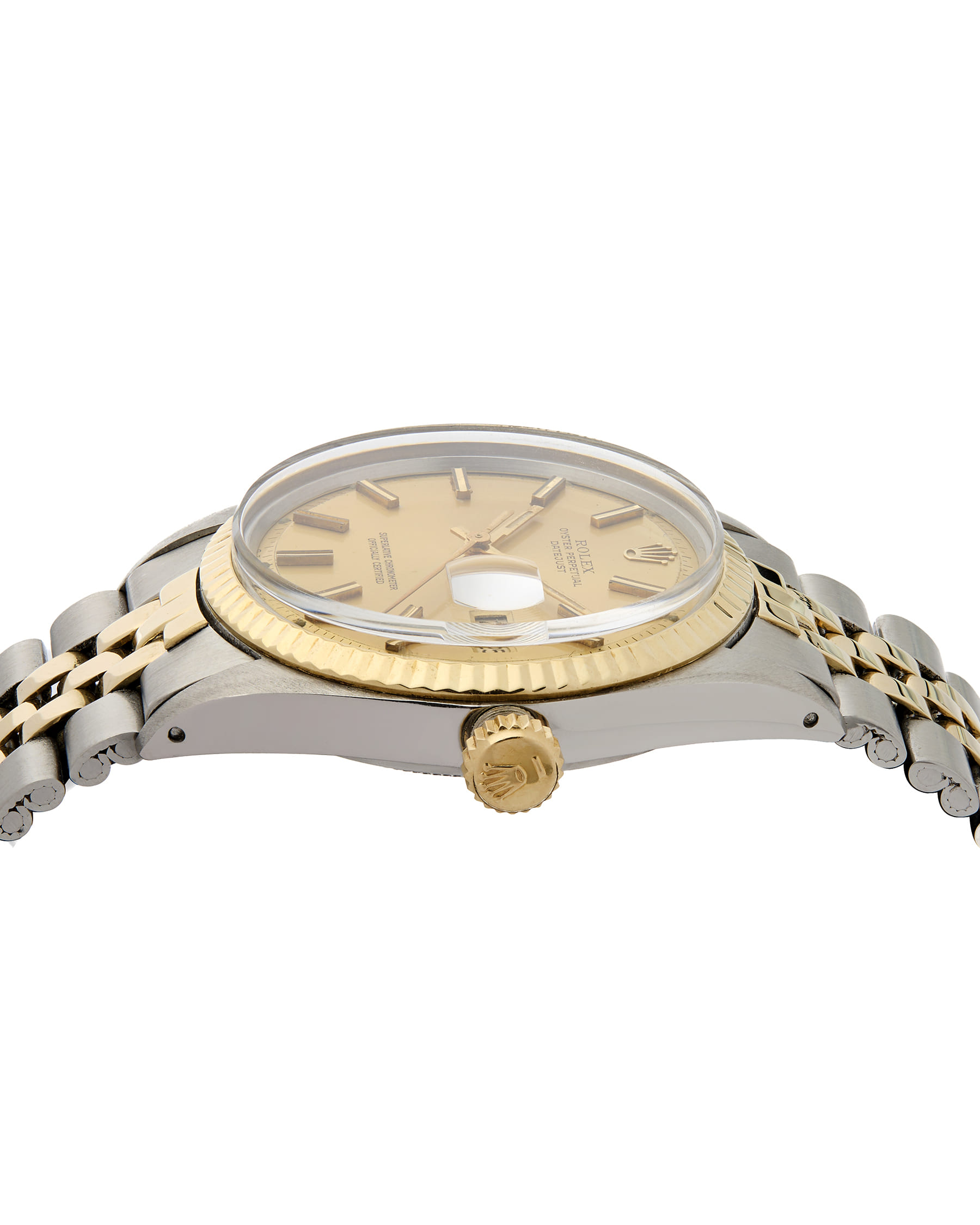 Rolex datejust steel-gold 36 mm ref 1601-4