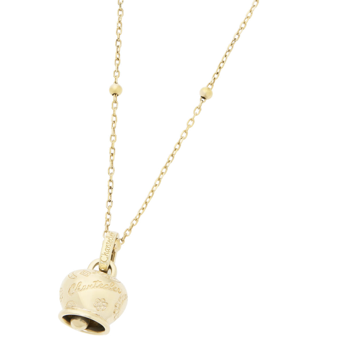 Collana campanella chantecler in oro giallo-1