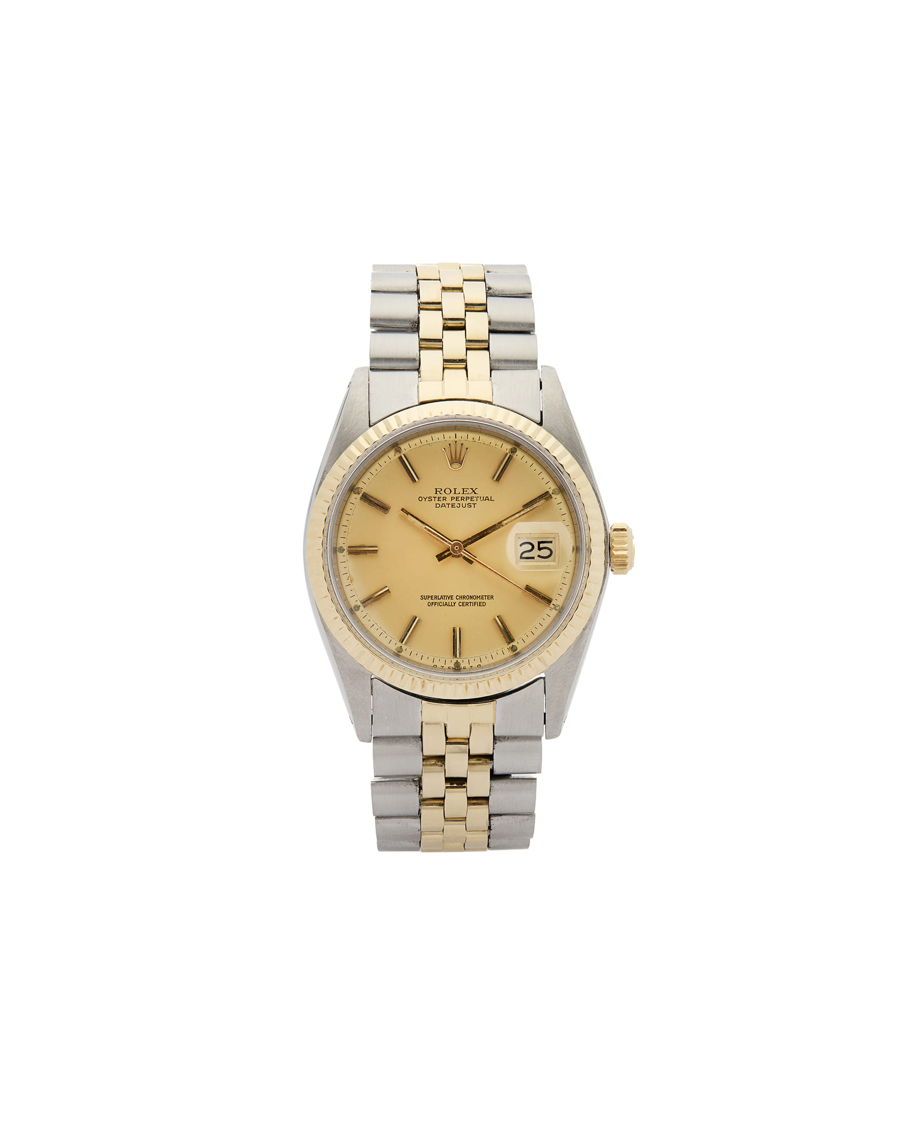 Rolex datejust steel-gold 36 mm ref 1601-1