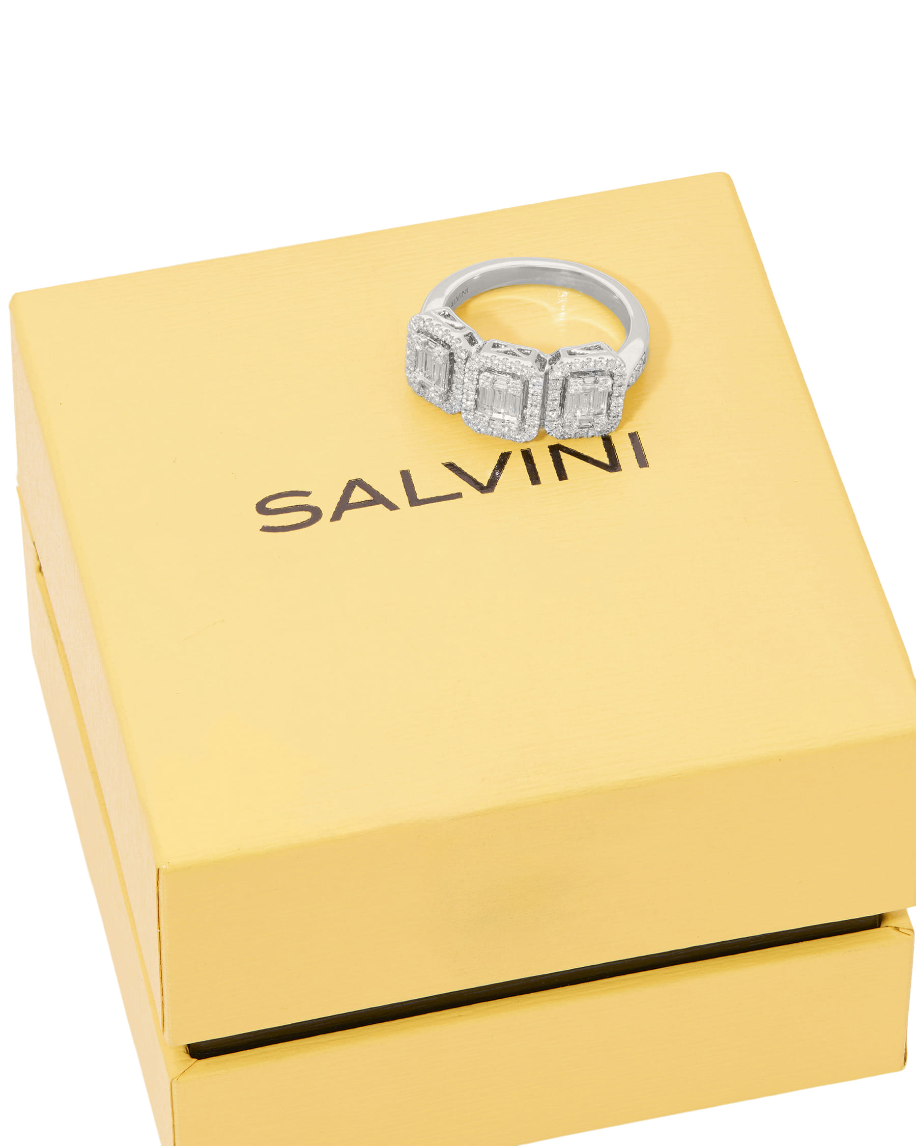 Anello magia salvini in oro bianco con diamanti-4