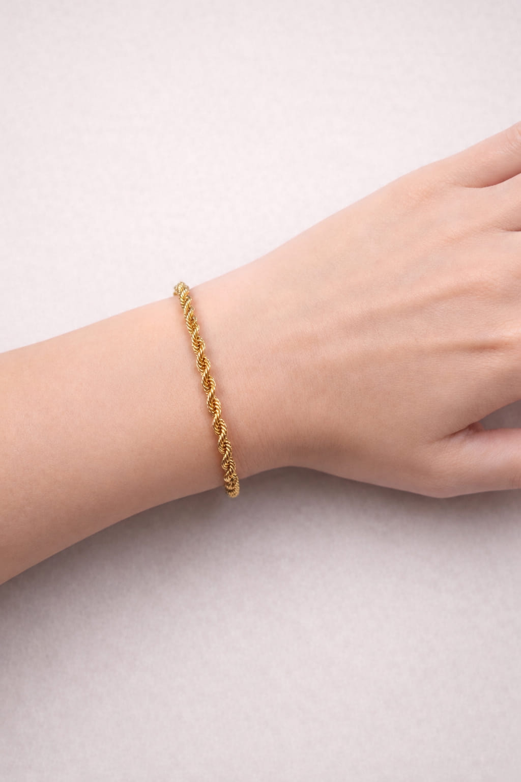 Bracciale torchon in oro giallo unoaerre-3