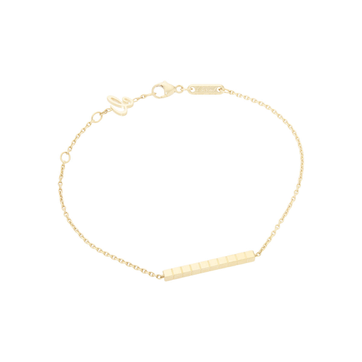 Bracciale ice cube chopard in oro giallo-1