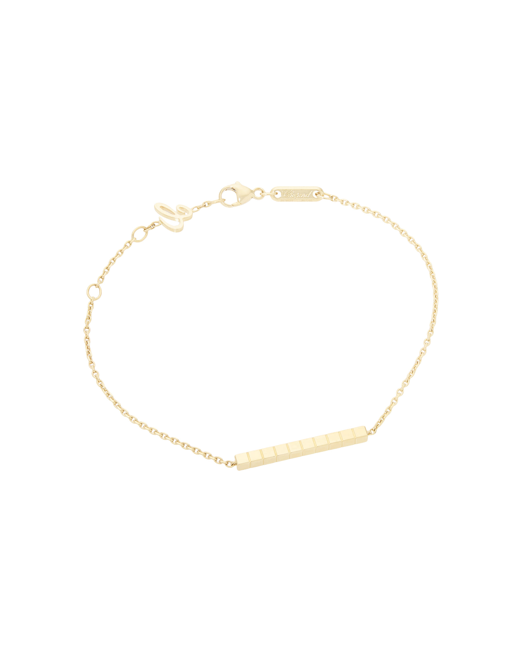 Bracciale ice cube chopard in oro giallo-1