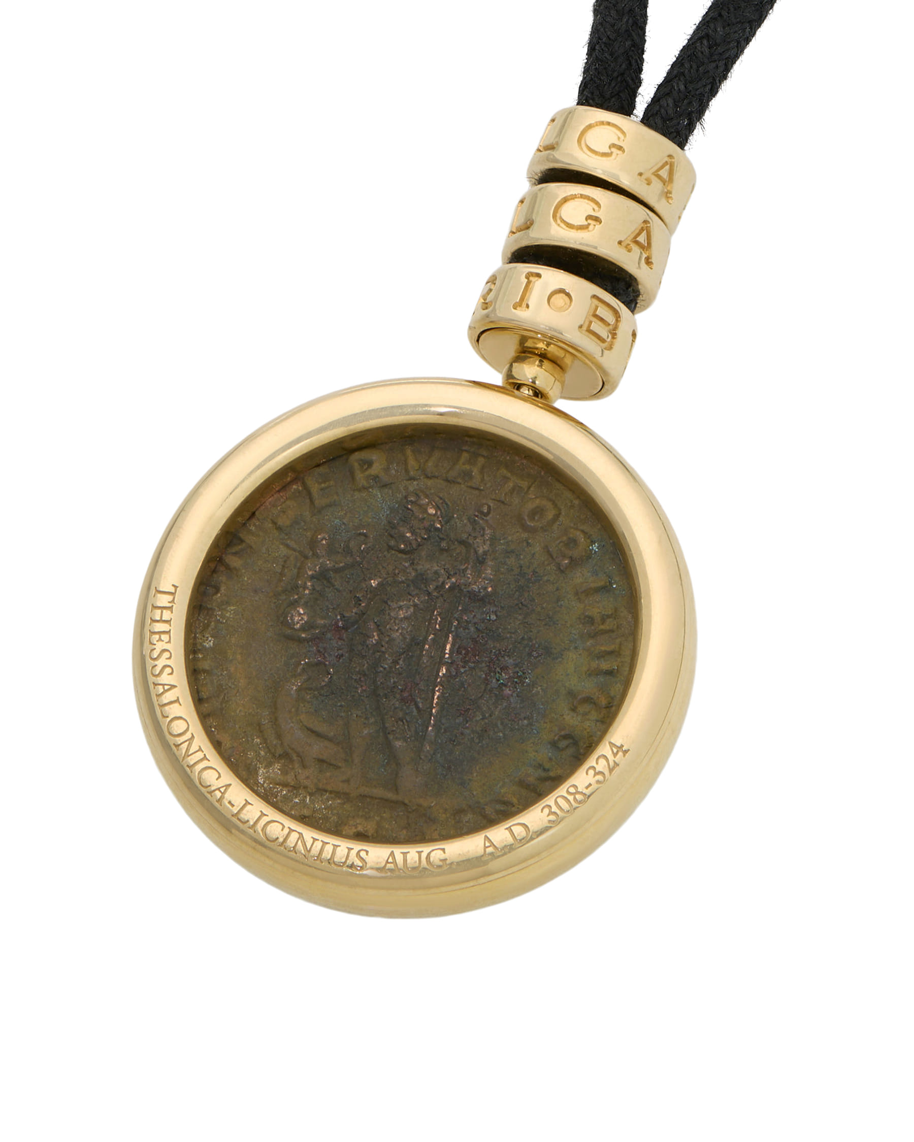 Collana bulgari monete in oro giallo-2