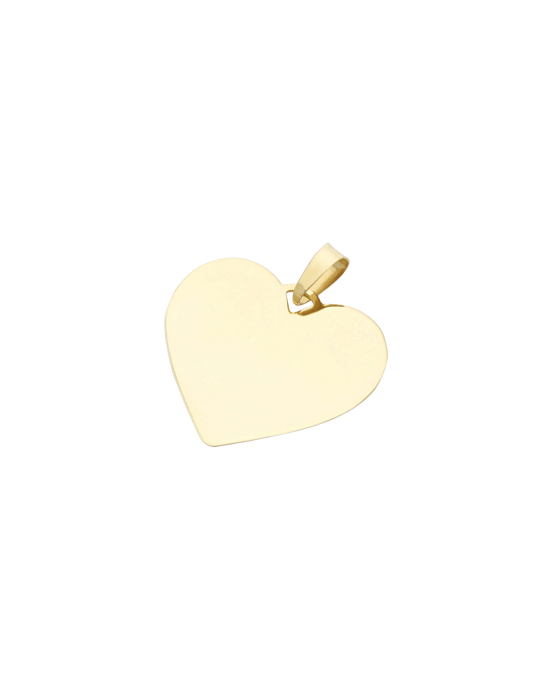 Ciondolo cuore in oro giallo 18 kt-1