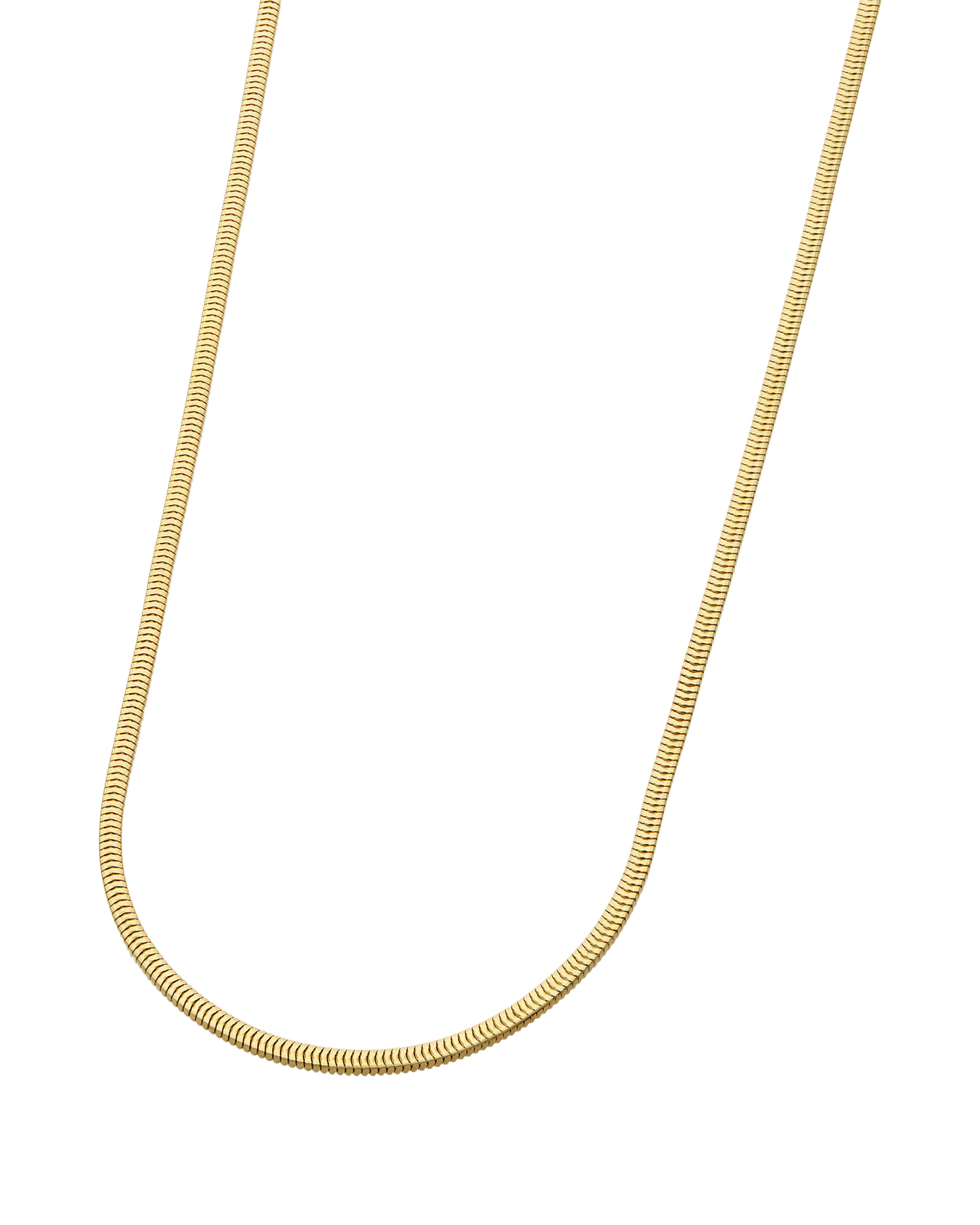 Collana snake in oro giallo-1