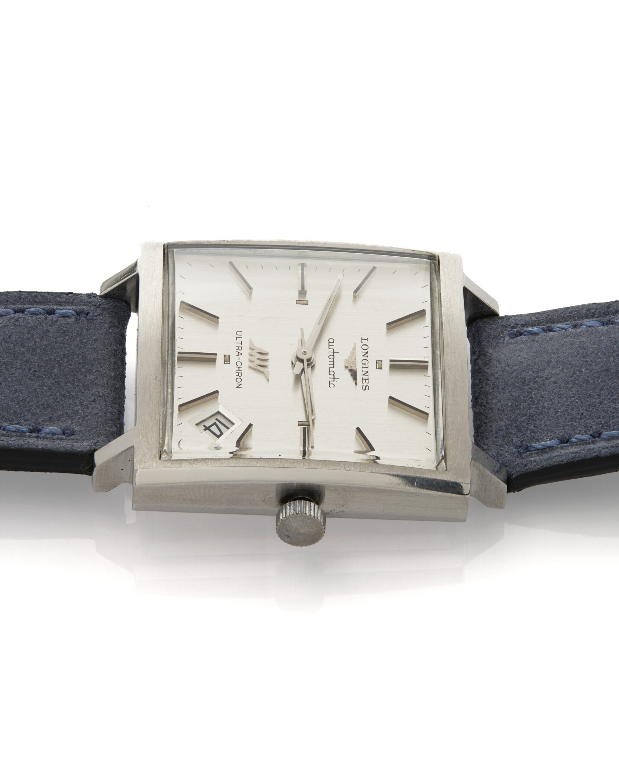 Longines ultra chron square vintage automatic 30 mm ref. 7829-6-4