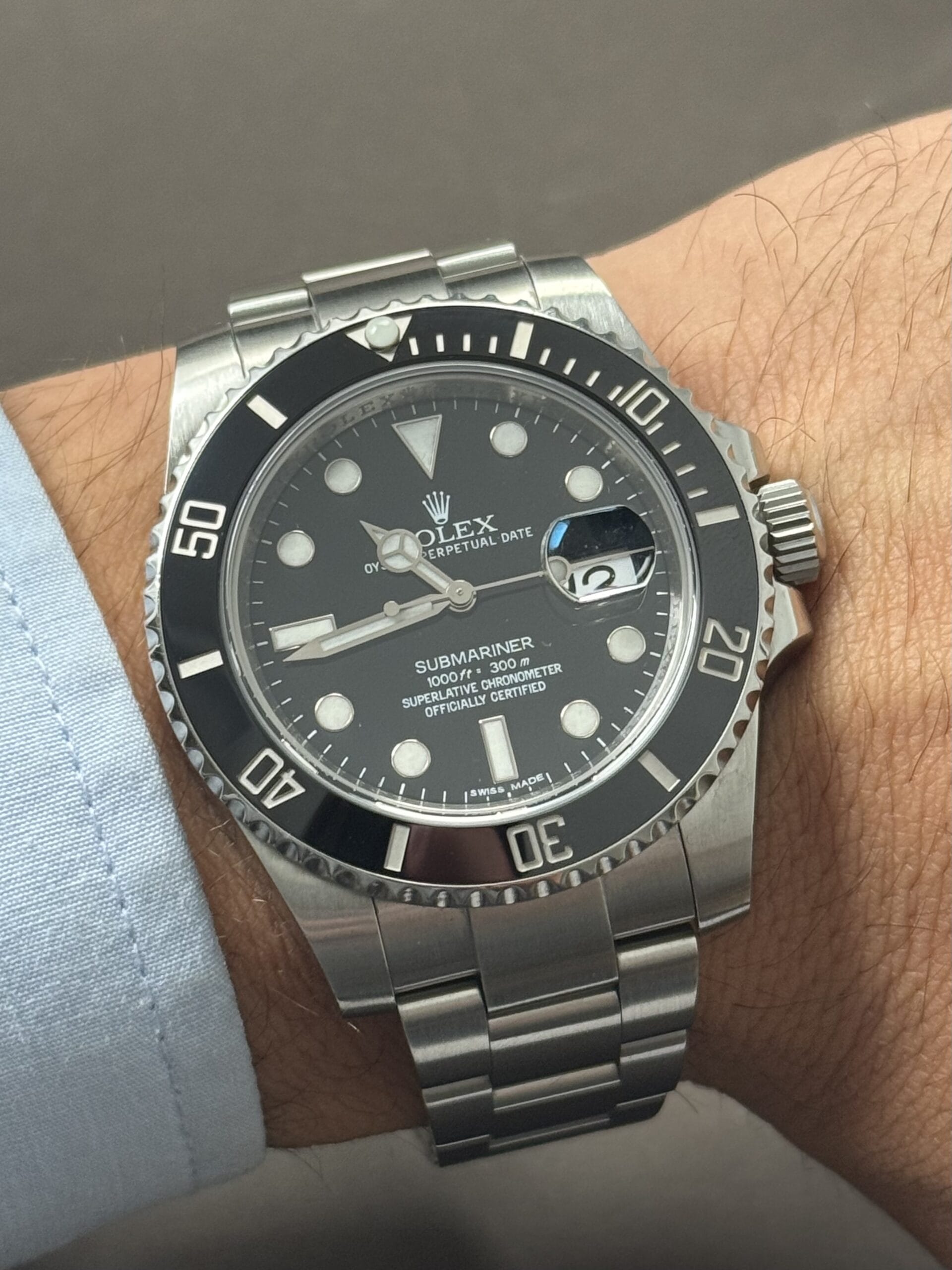 Rolex submariner date ref 116610ln 40 mm full set-9