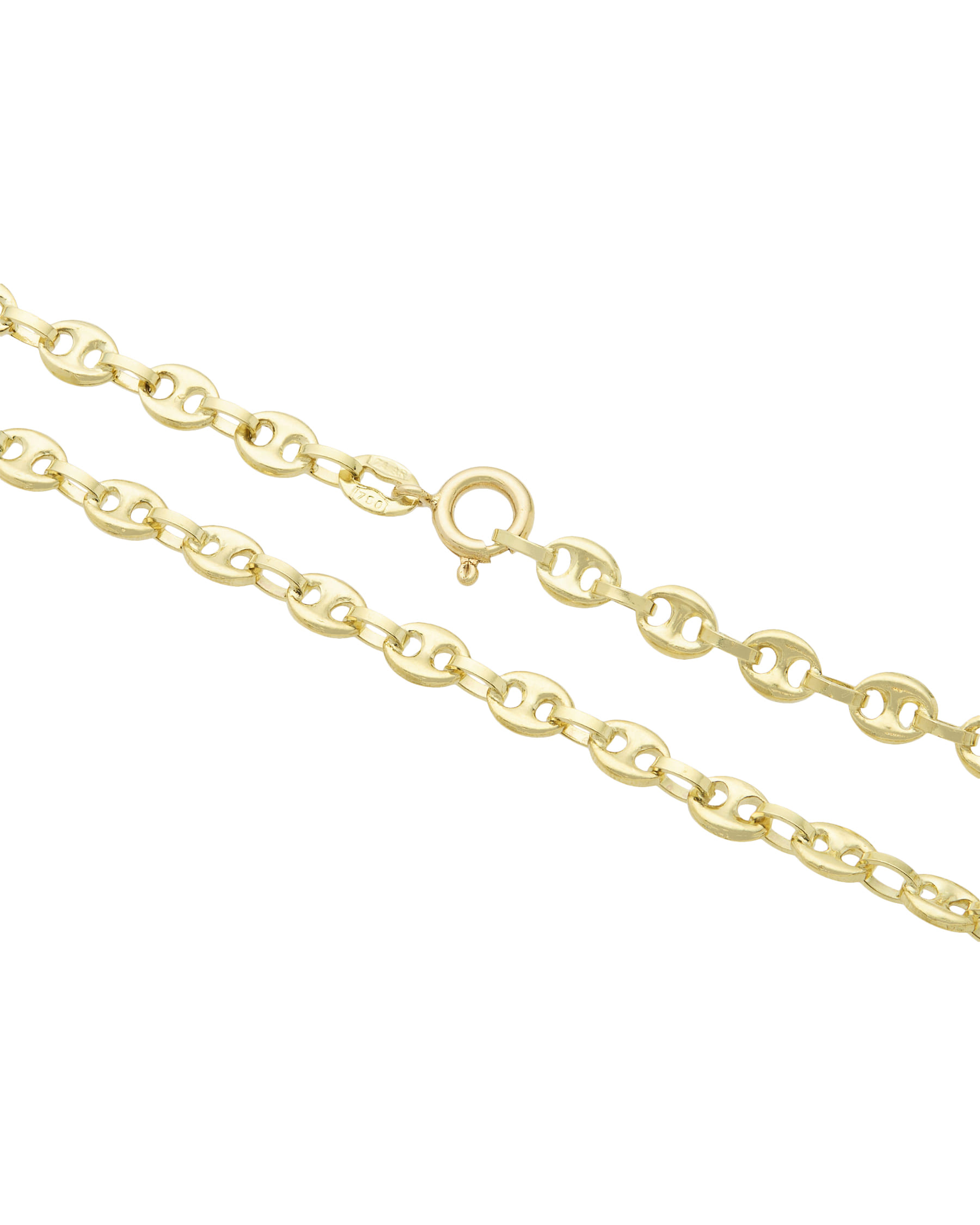 Collana maglia marinara in oro giallo 18 kt-2