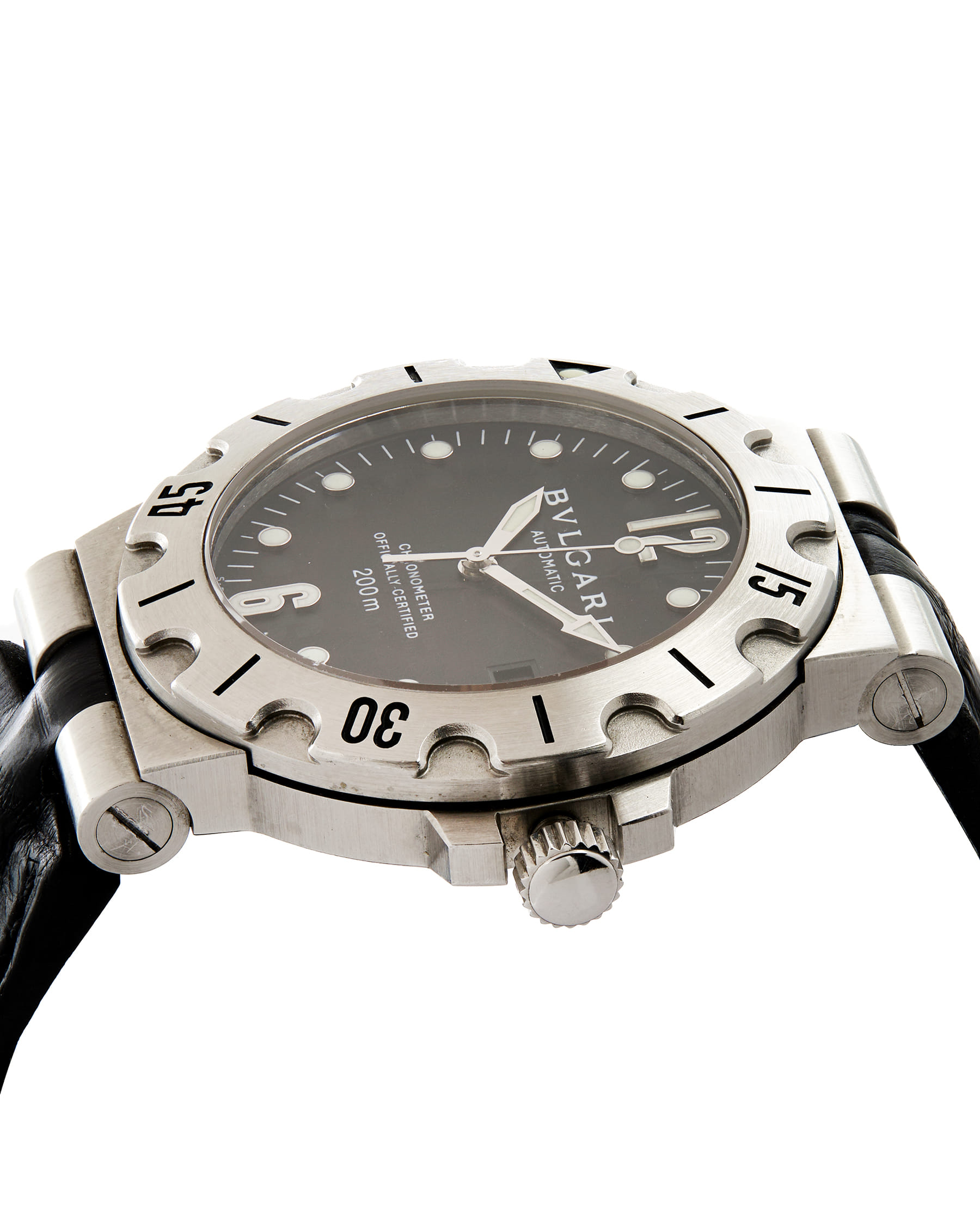 Bulgari diagono scuba automatic ref sd38s-4