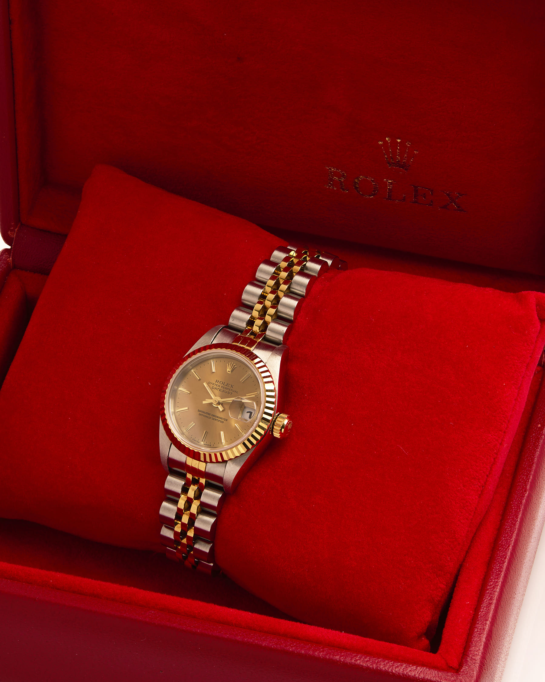 Rolex lady-datejust steel&gold 26 mm ref 79173-6